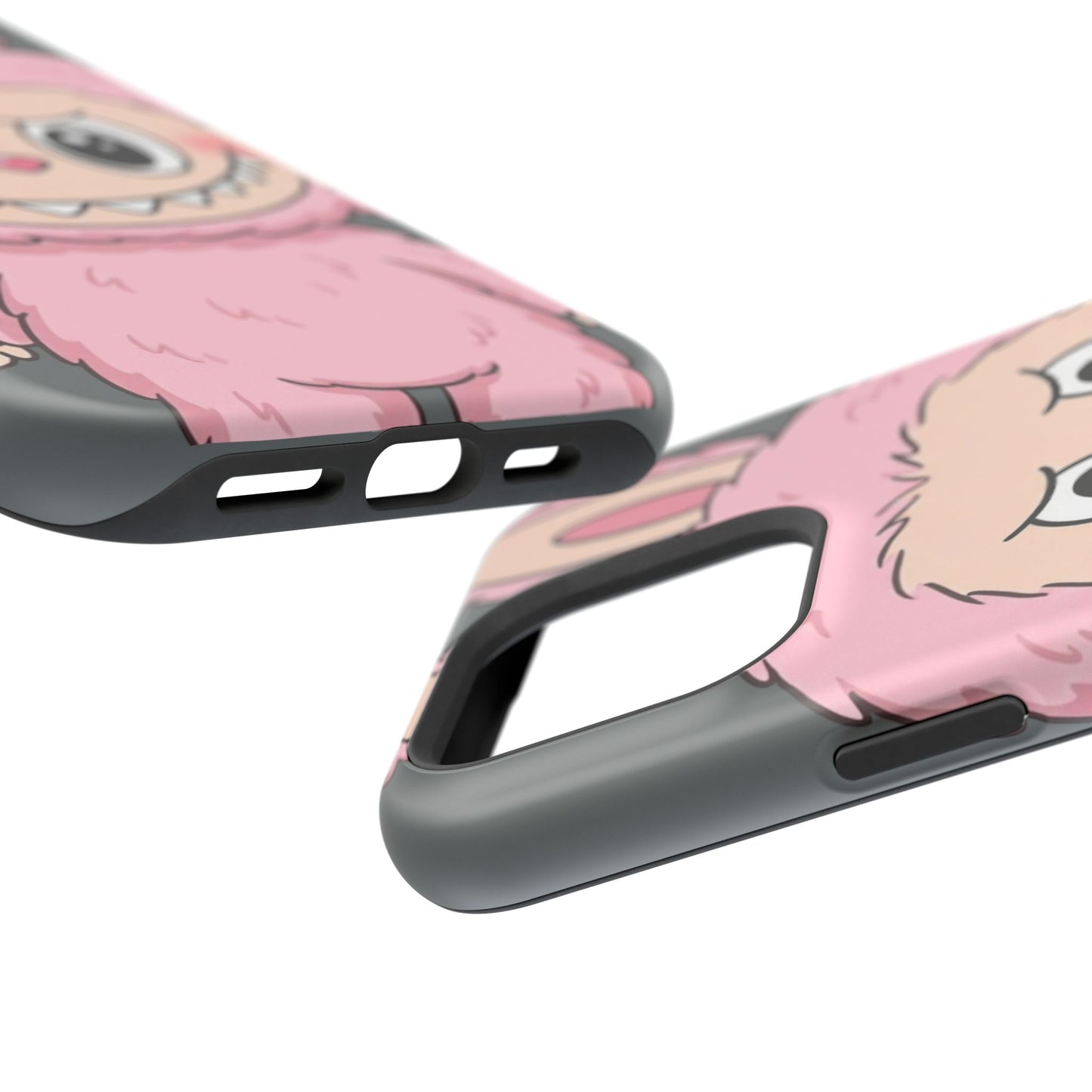 Pink LABUBU Phone Case | Magnetic Impact-Resistant Case