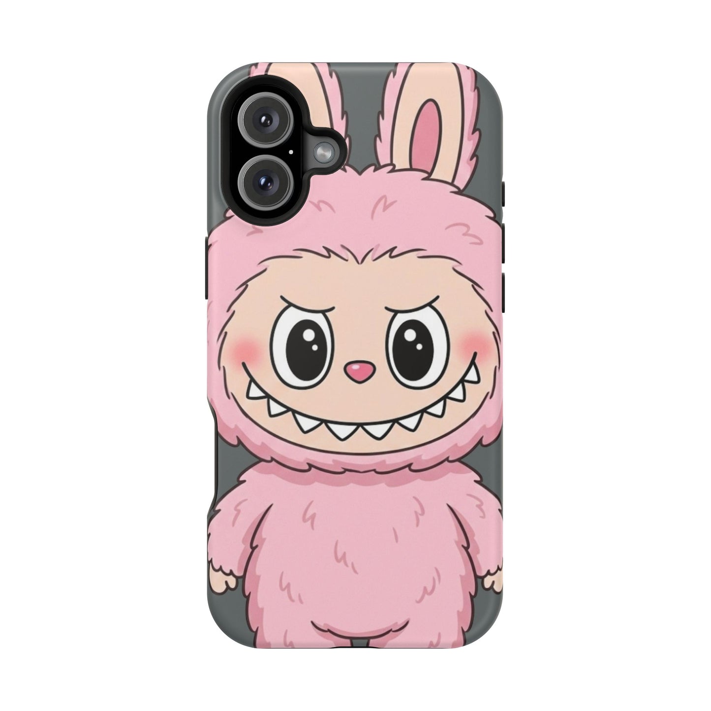 Pink LABUBU Phone Case | Magnetic Impact-Resistant Case