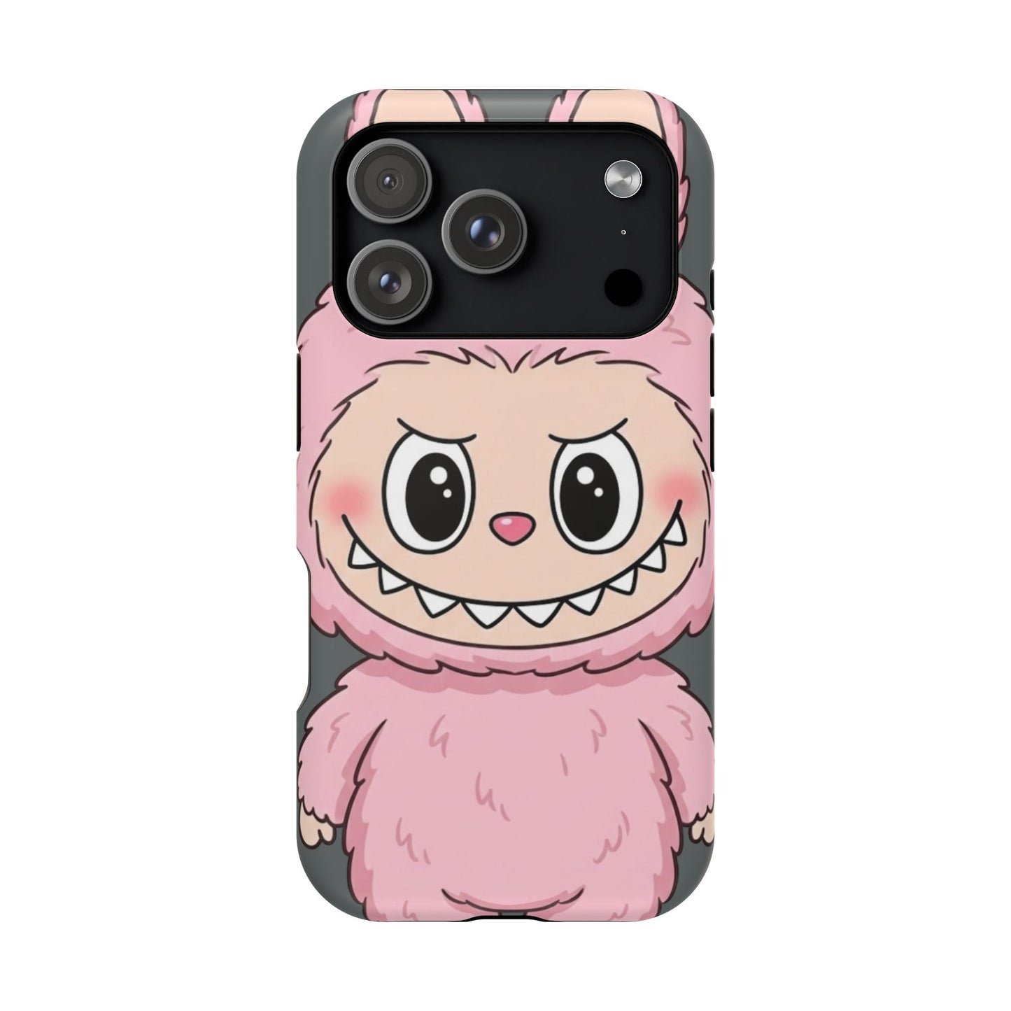 Pink LABUBU Phone Case | Magnetic Impact-Resistant Case