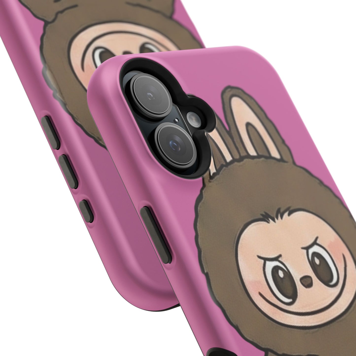 Brown LABUBU Phone Case | Magnetic Impact-Resistant Case