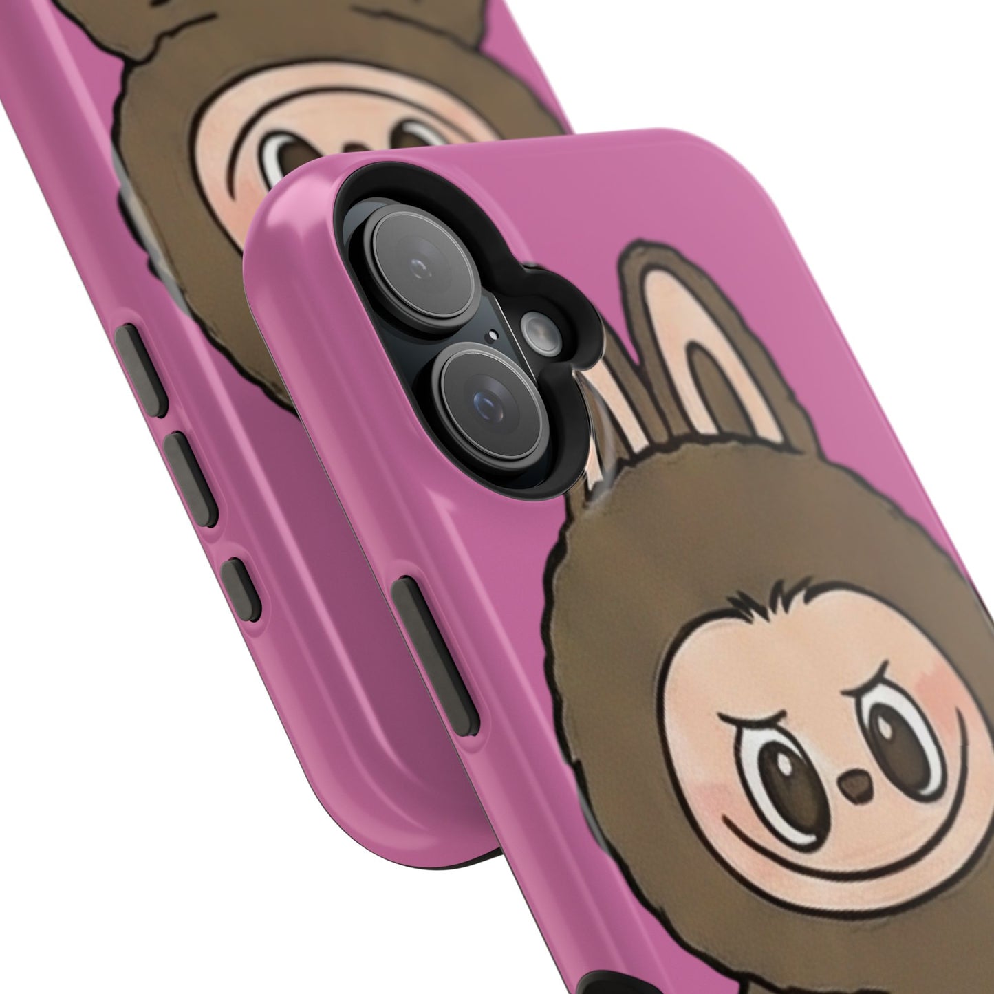 Brown LABUBU Phone Case | Magnetic Impact-Resistant Case