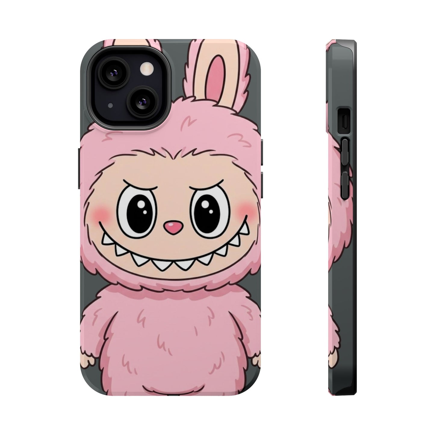 Pink LABUBU Phone Case | Magnetic Impact-Resistant Case