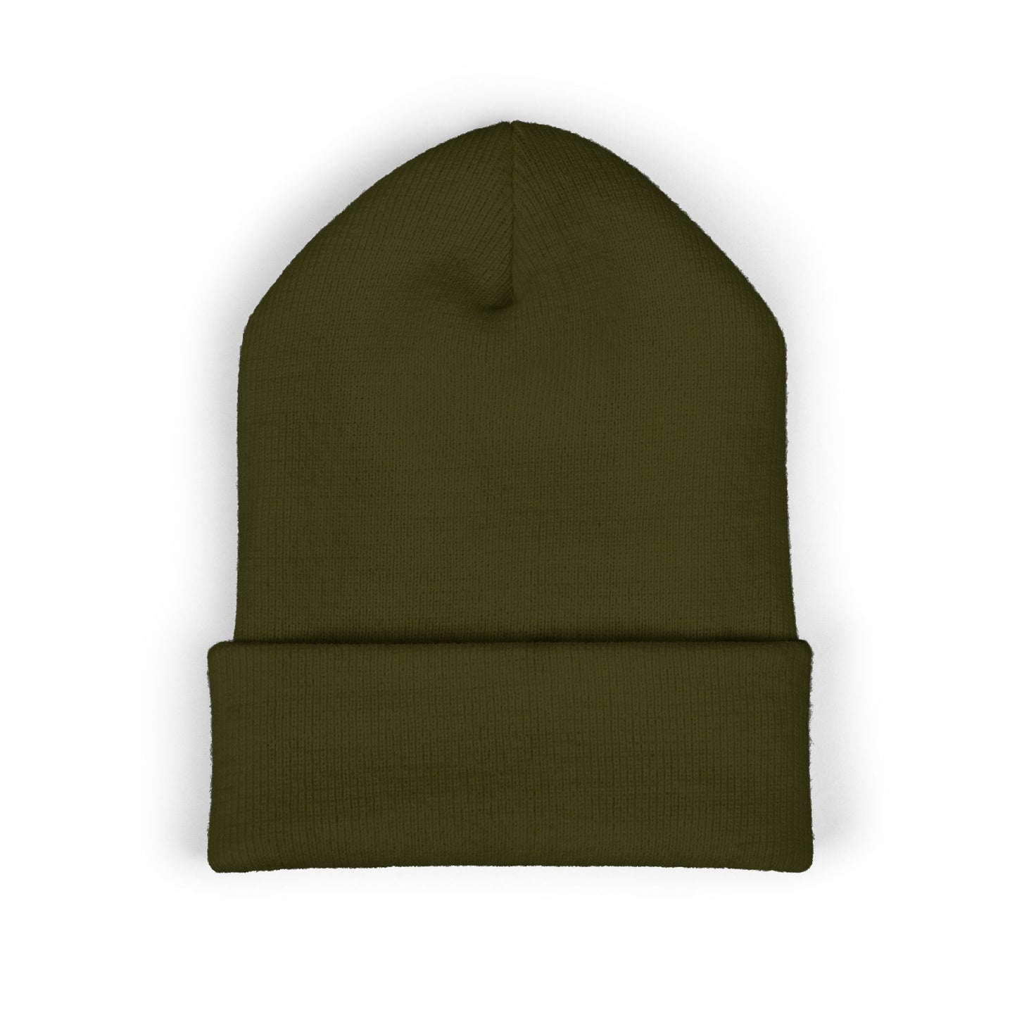 LABUBU Embroidered Cuffed Beanie — Classic Knit Winter Hat