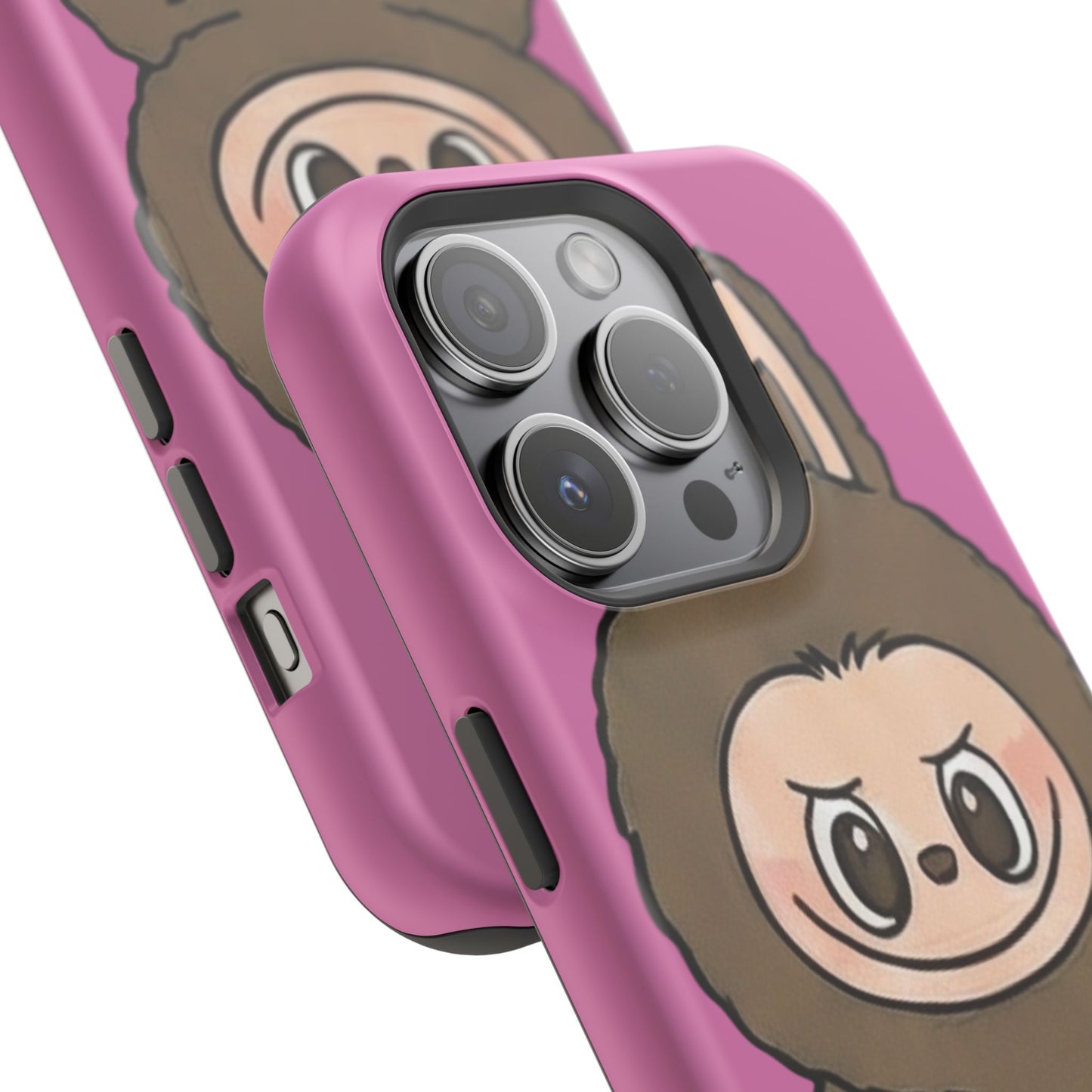 Brown LABUBU Phone Case | Magnetic Impact-Resistant Case