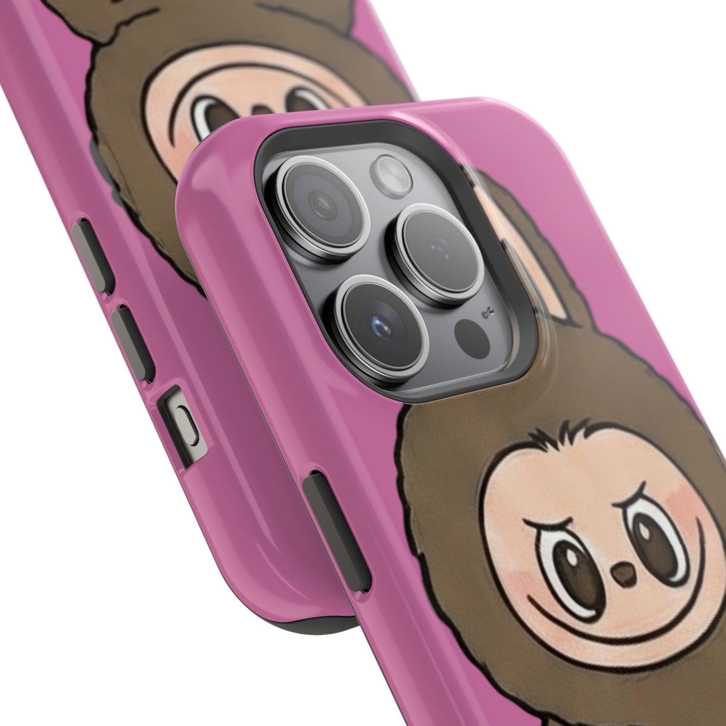 Brown LABUBU Phone Case | Magnetic Impact-Resistant Case