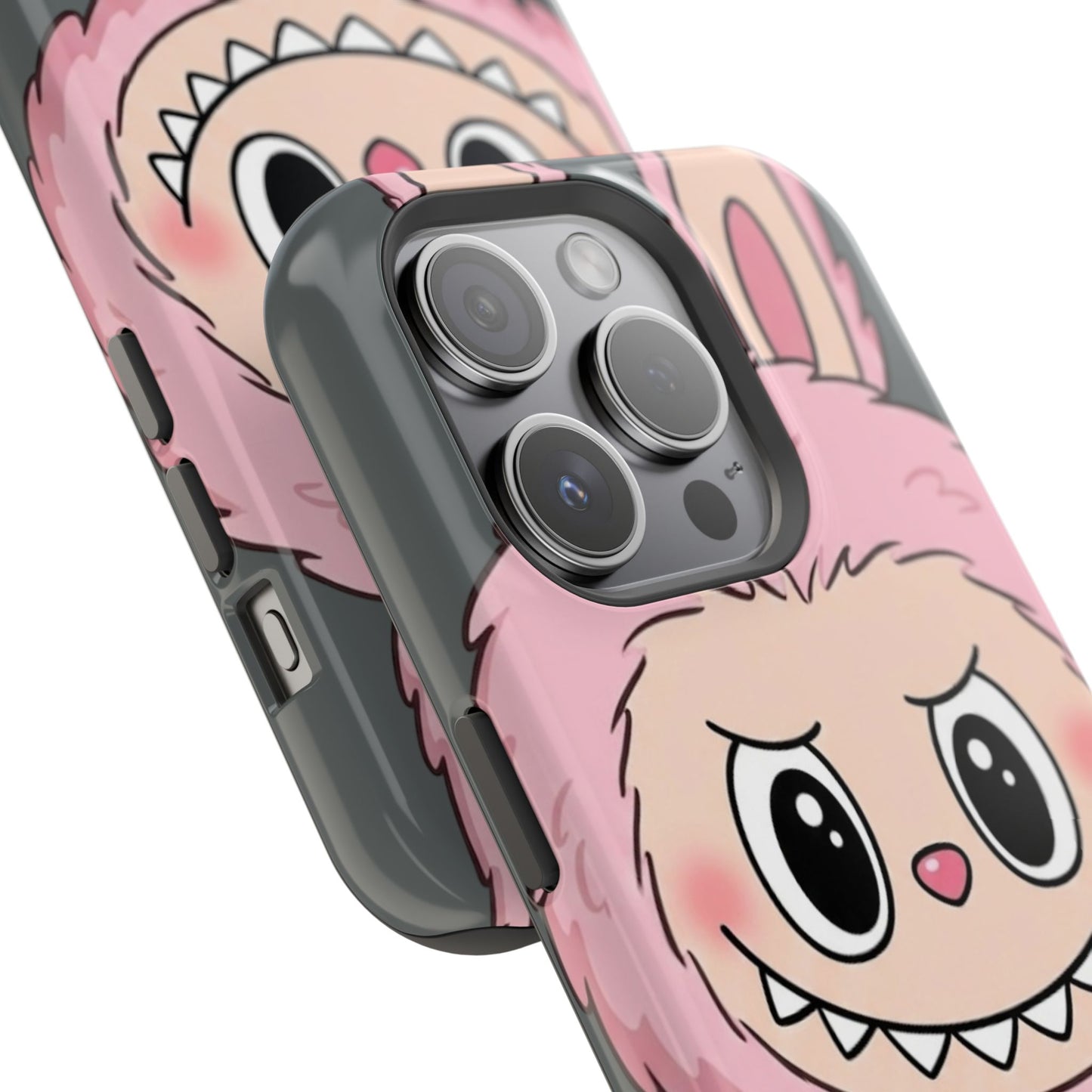 Pink LABUBU Phone Case | Magnetic Impact-Resistant Case