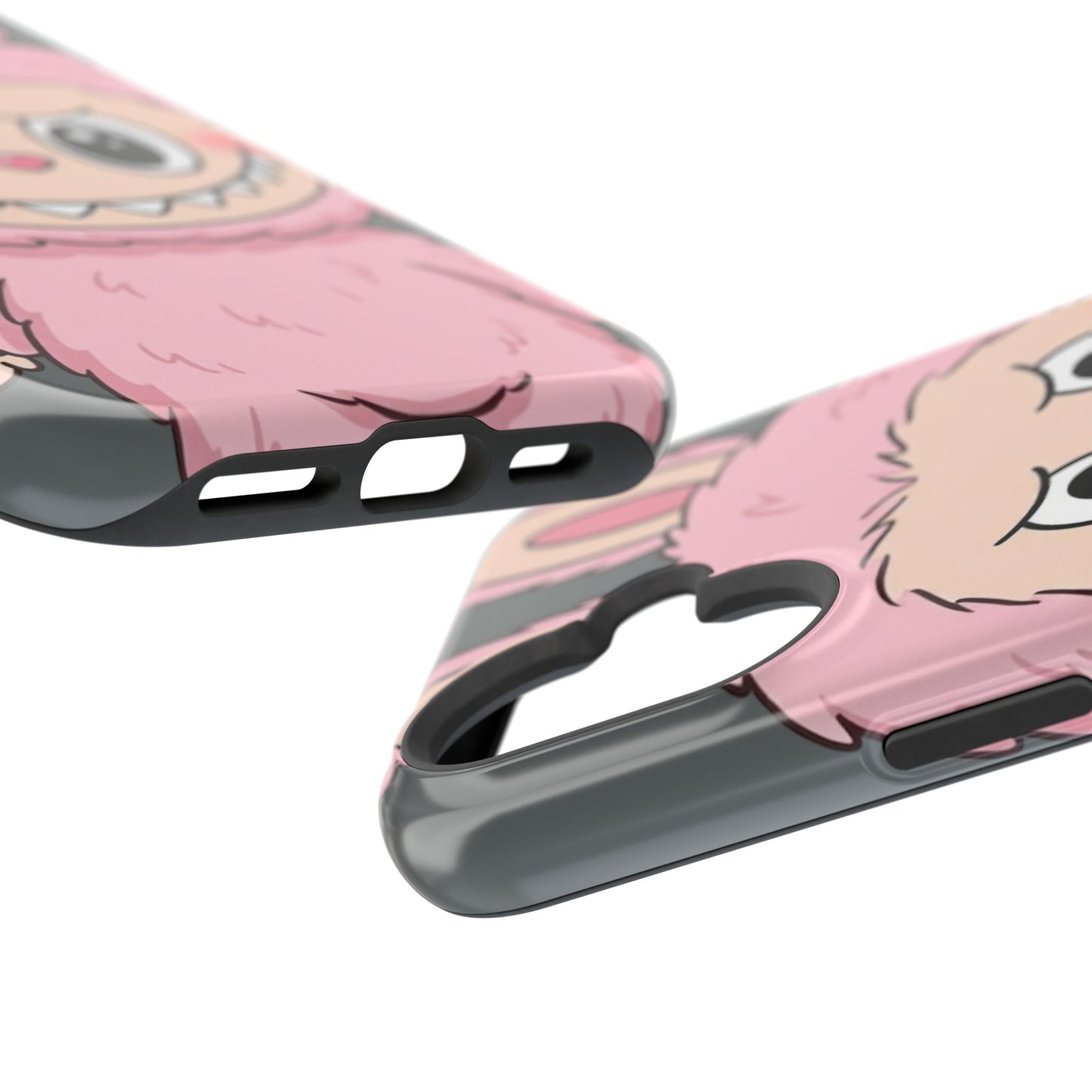 Pink LABUBU Phone Case | Magnetic Impact-Resistant Case