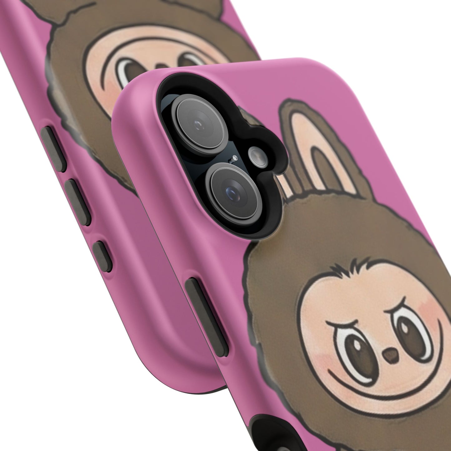 Brown LABUBU Phone Case | Magnetic Impact-Resistant Case