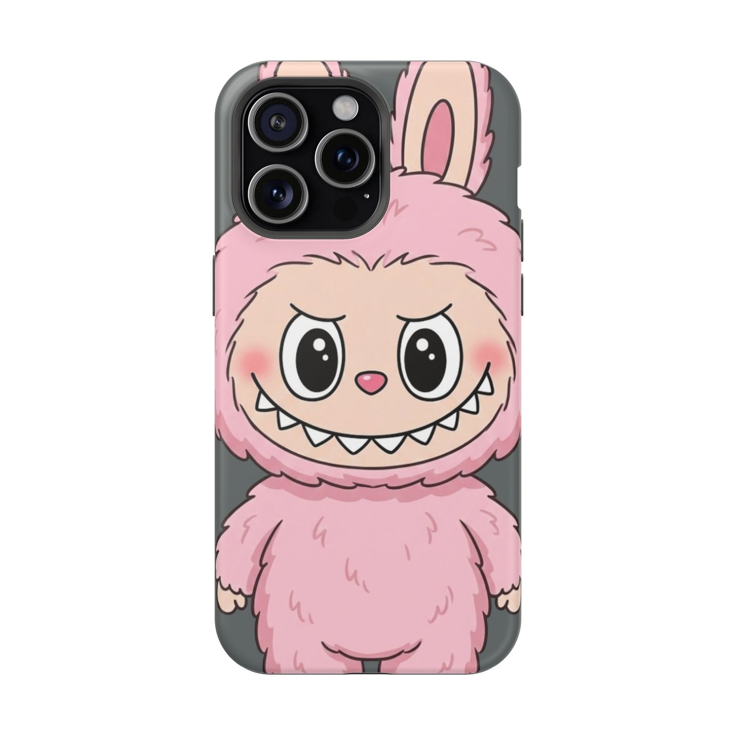 Pink LABUBU Phone Case | Magnetic Impact-Resistant Case