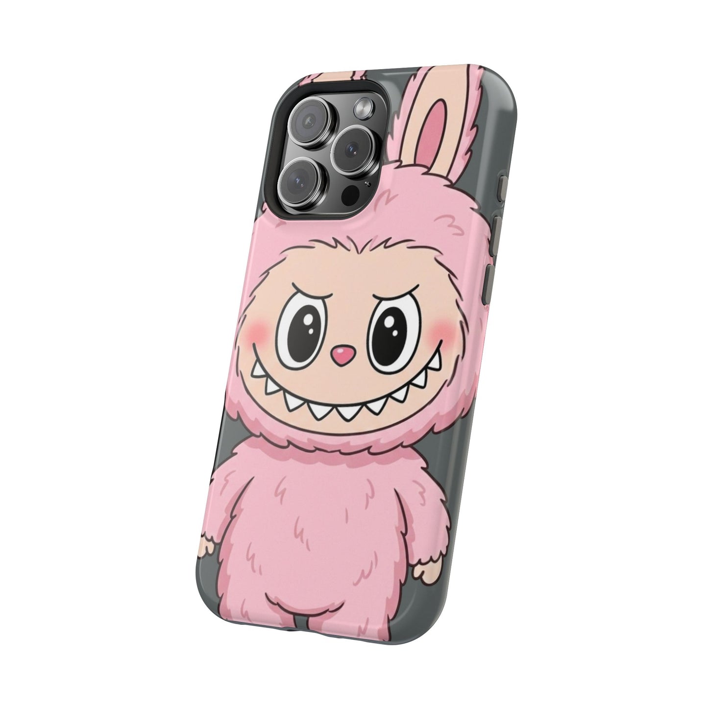 Pink LABUBU Phone Case | Magnetic Impact-Resistant Case