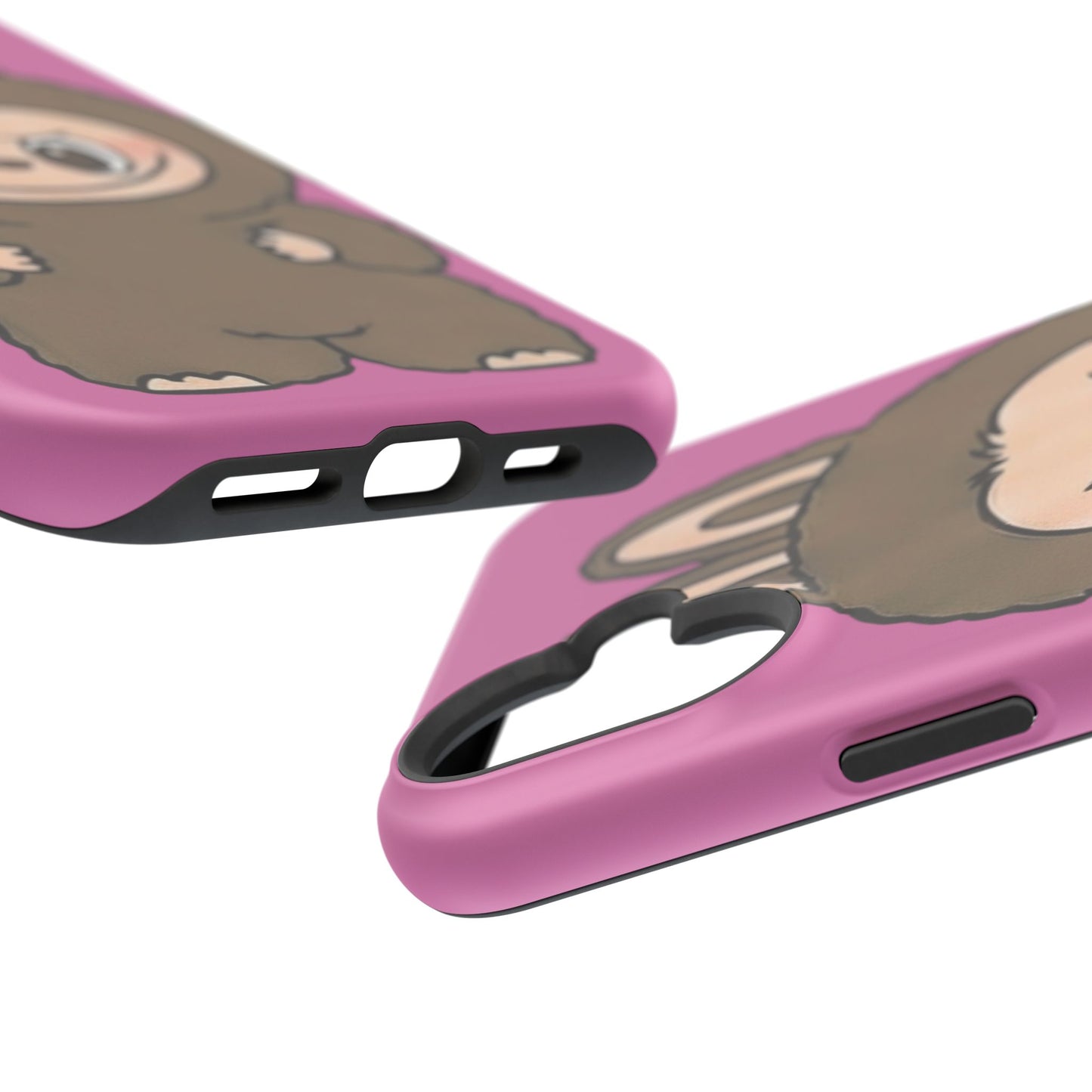 Brown LABUBU Phone Case | Magnetic Impact-Resistant Case