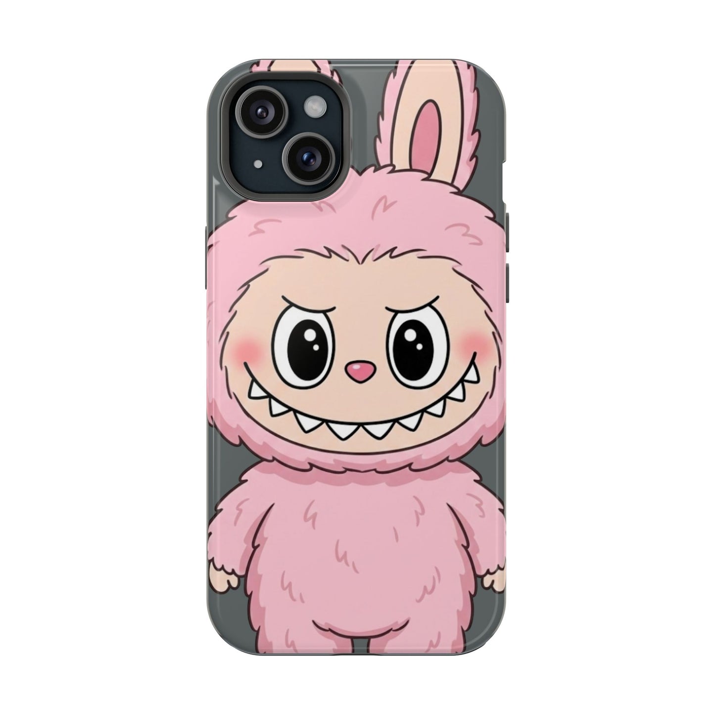 Pink LABUBU Phone Case | Magnetic Impact-Resistant Case