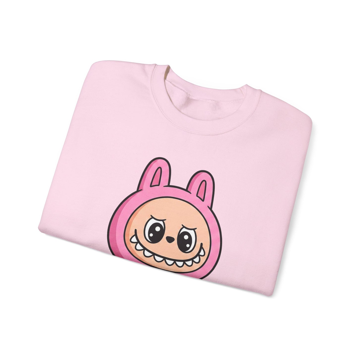 Labubu Character Sweatshirt | Cute Cartoon Plush Critter Pullover