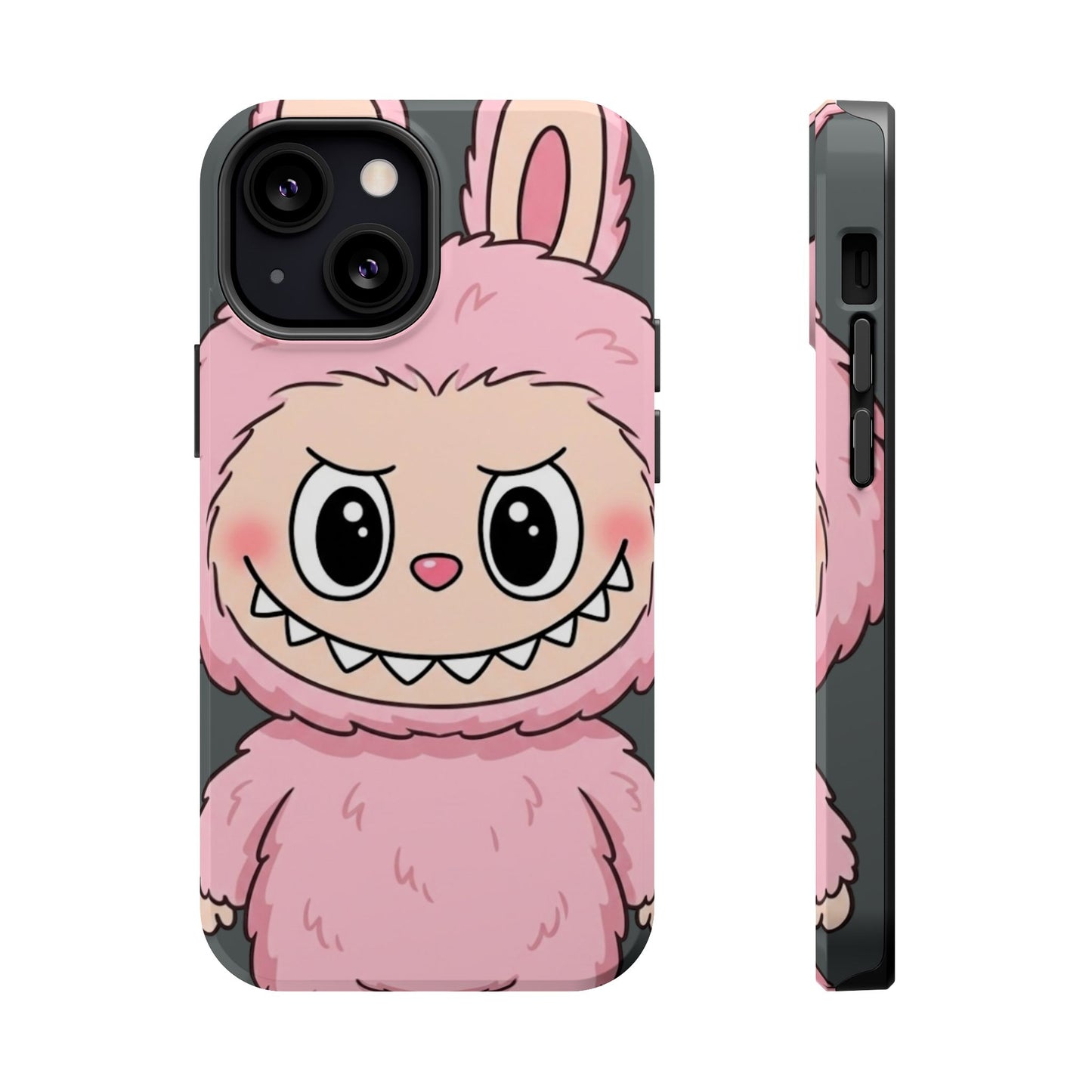 Pink LABUBU Phone Case | Magnetic Impact-Resistant Case