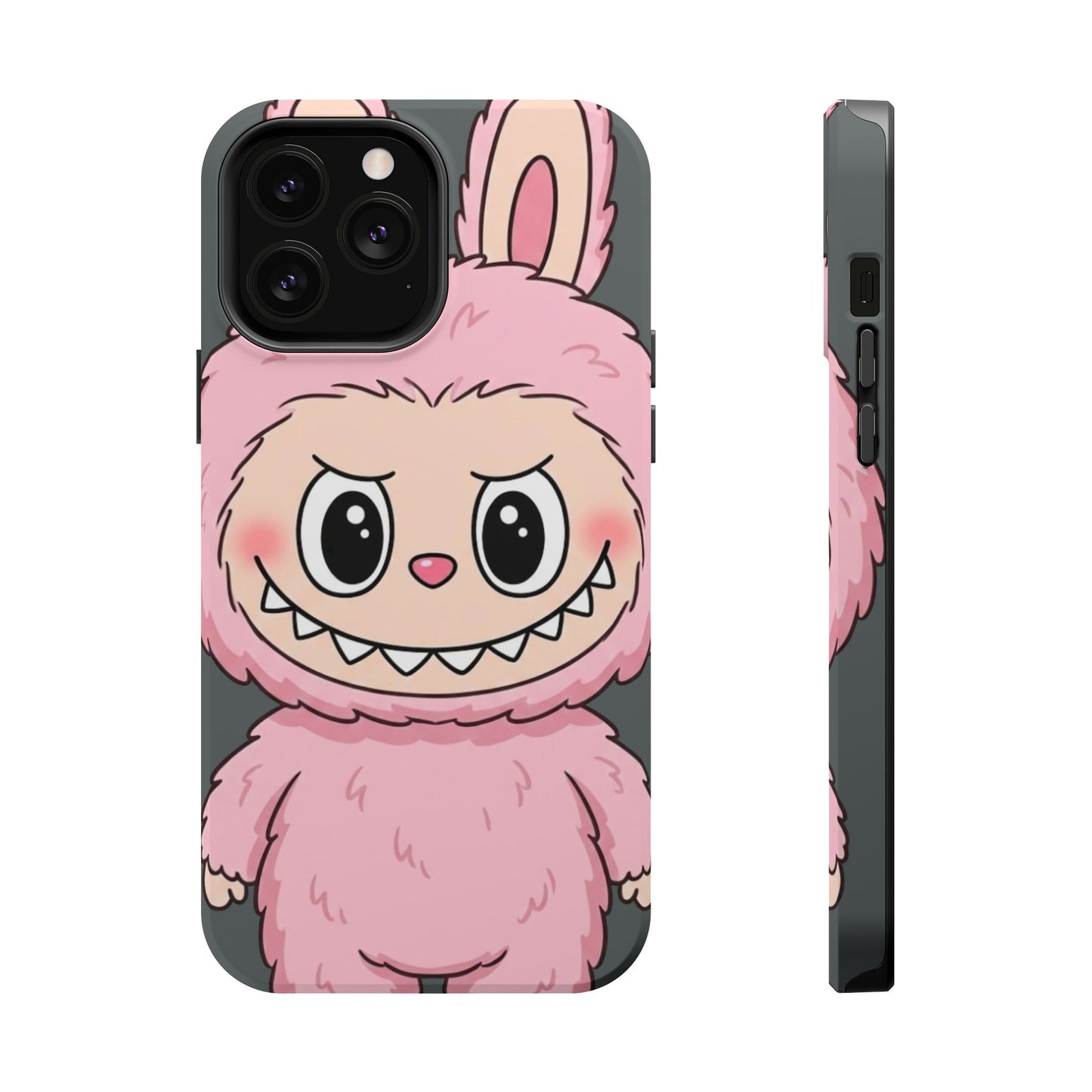 Pink LABUBU Phone Case | Magnetic Impact-Resistant Case