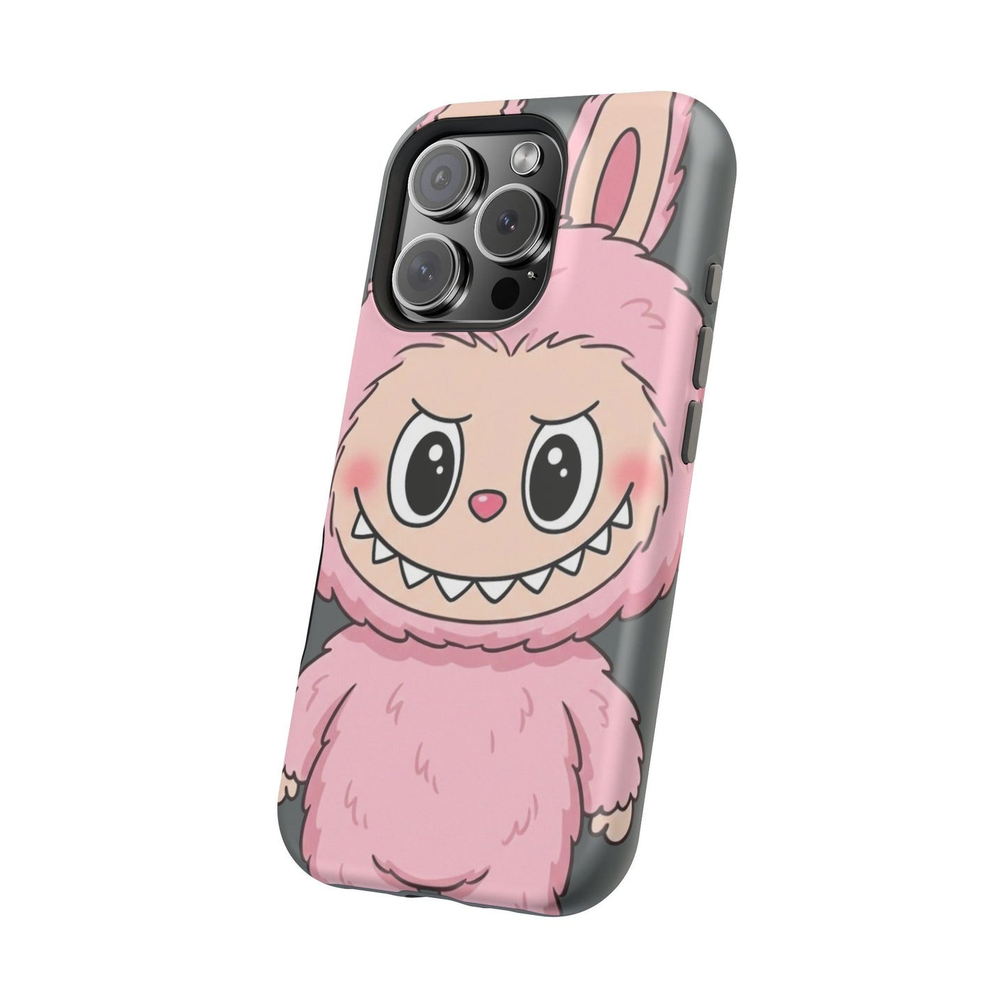 Pink LABUBU Phone Case | Magnetic Impact-Resistant Case