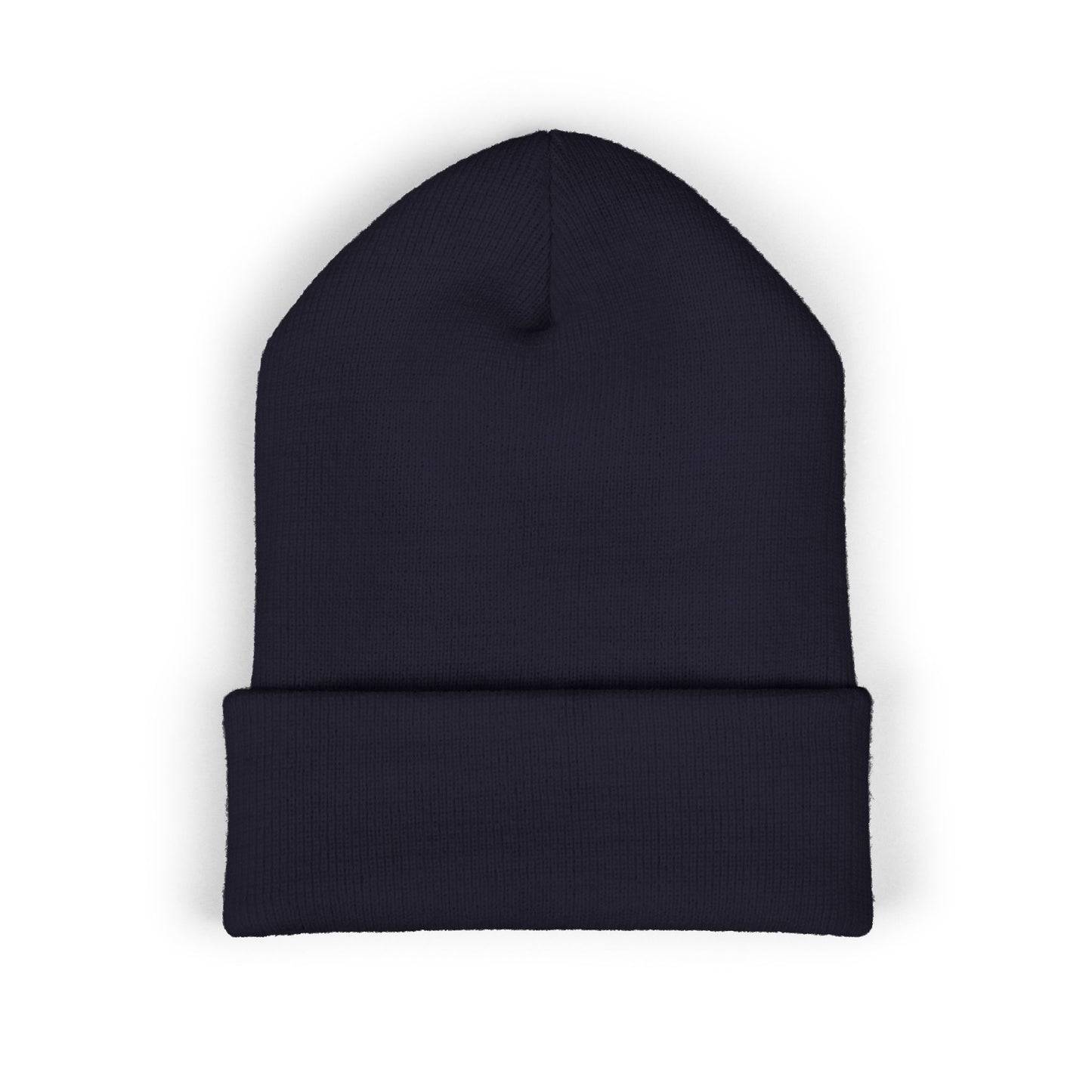 LABUBU Embroidered Cuffed Beanie — Classic Knit Winter Hat