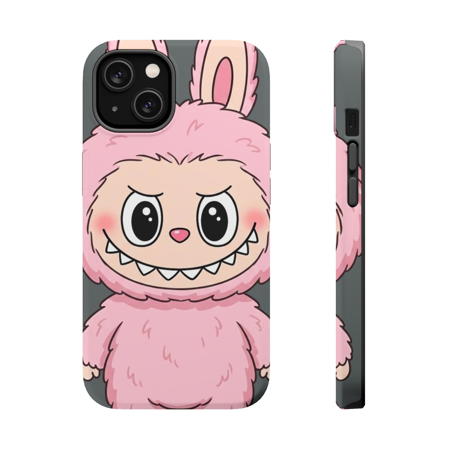 Pink LABUBU Phone Case | Magnetic Impact-Resistant Case