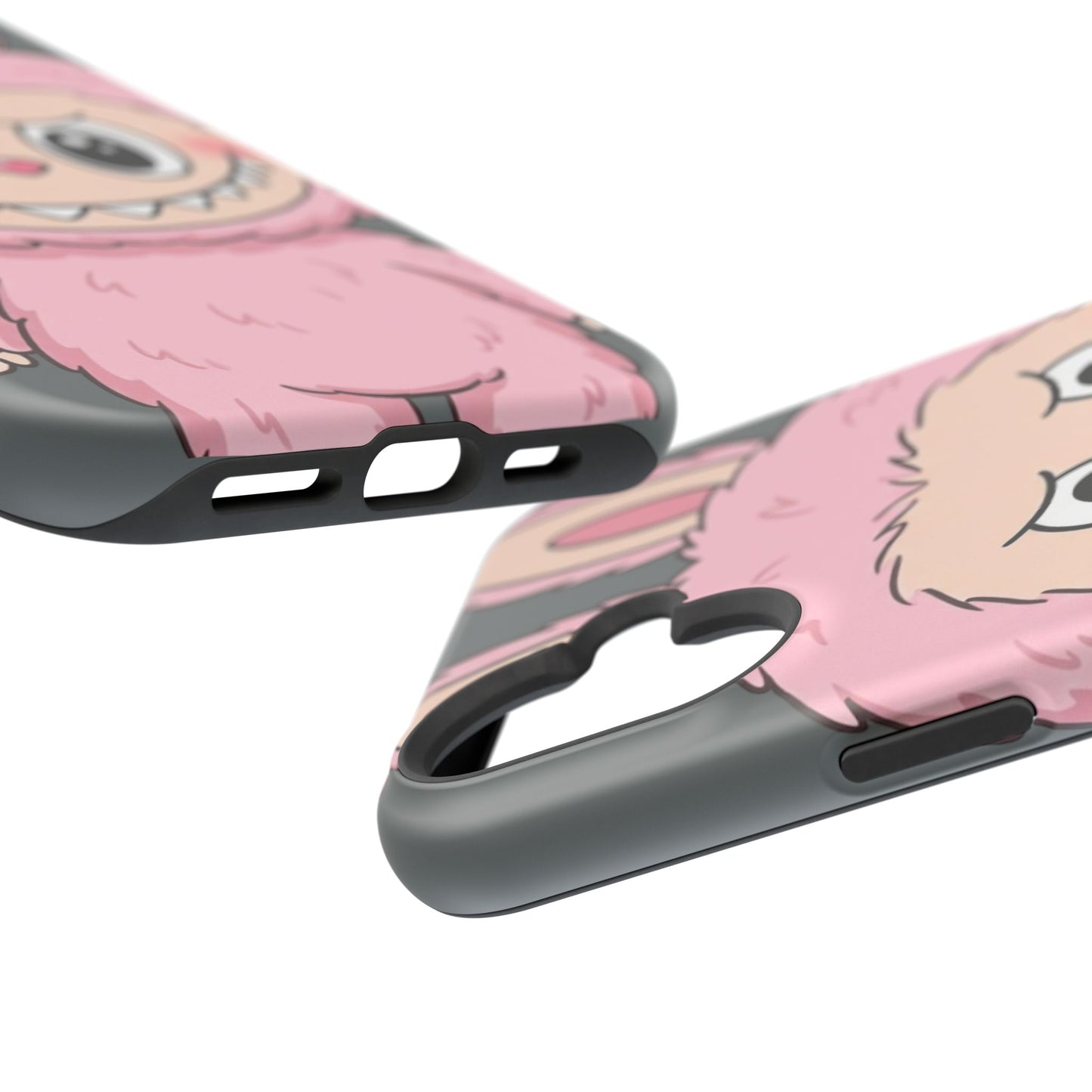 Pink LABUBU Phone Case | Magnetic Impact-Resistant Case