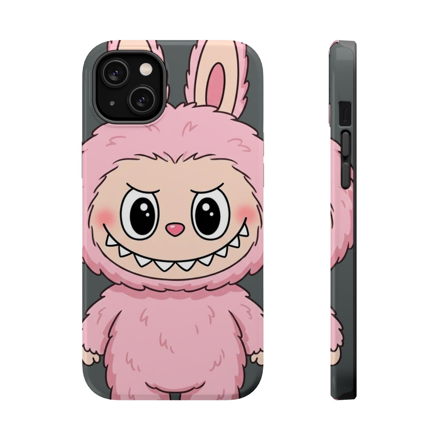 Pink LABUBU Phone Case | Magnetic Impact-Resistant Case