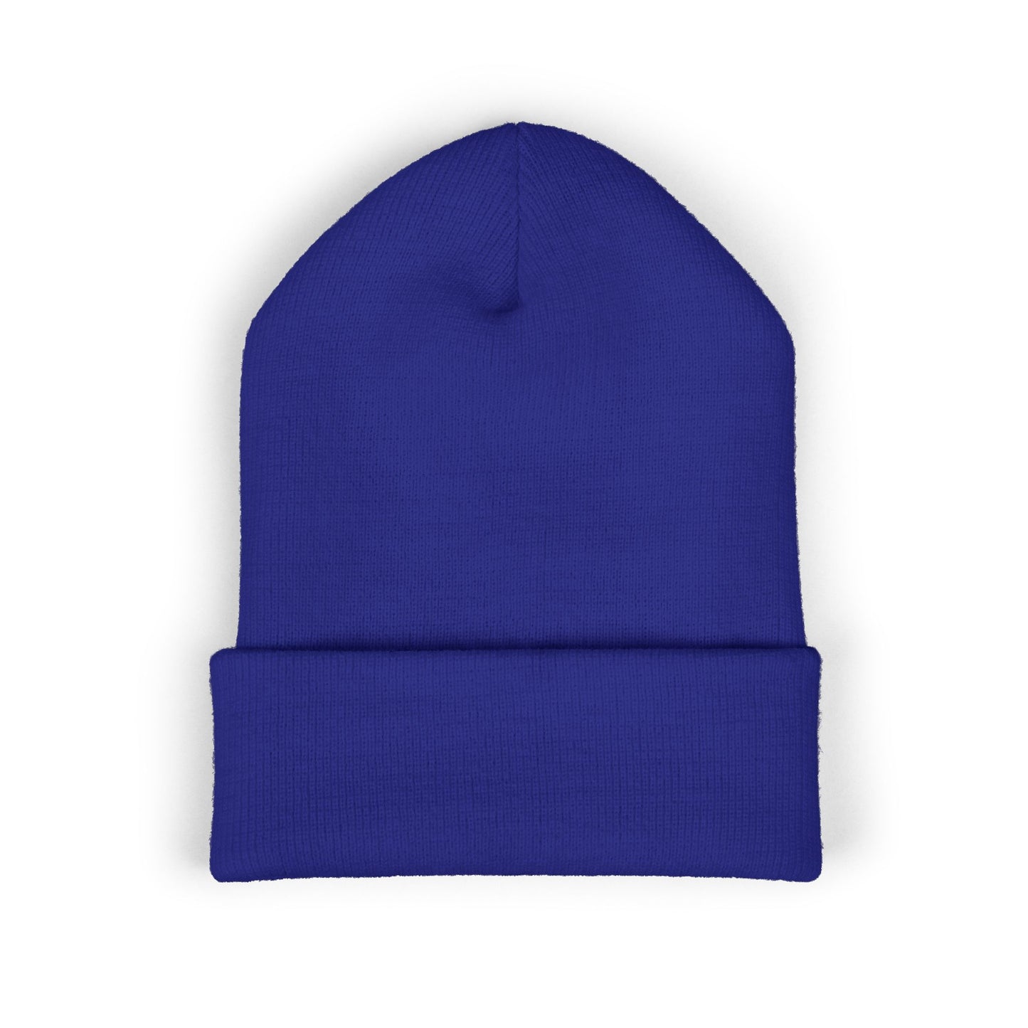 LABUBU Embroidered Cuffed Beanie — Classic Knit Winter Hat
