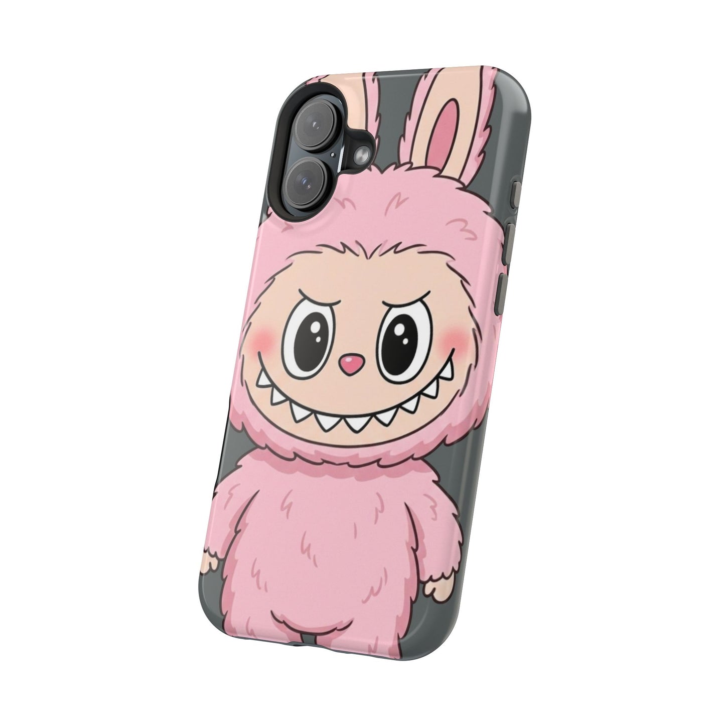 Pink LABUBU Phone Case | Magnetic Impact-Resistant Case