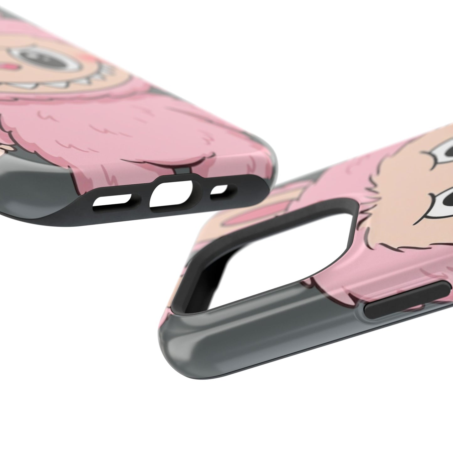 Pink LABUBU Phone Case | Magnetic Impact-Resistant Case