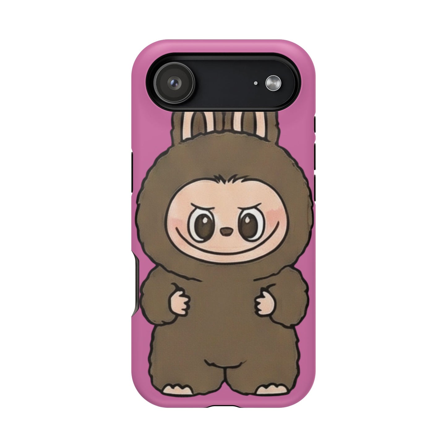 Brown LABUBU Phone Case | Magnetic Impact-Resistant Case