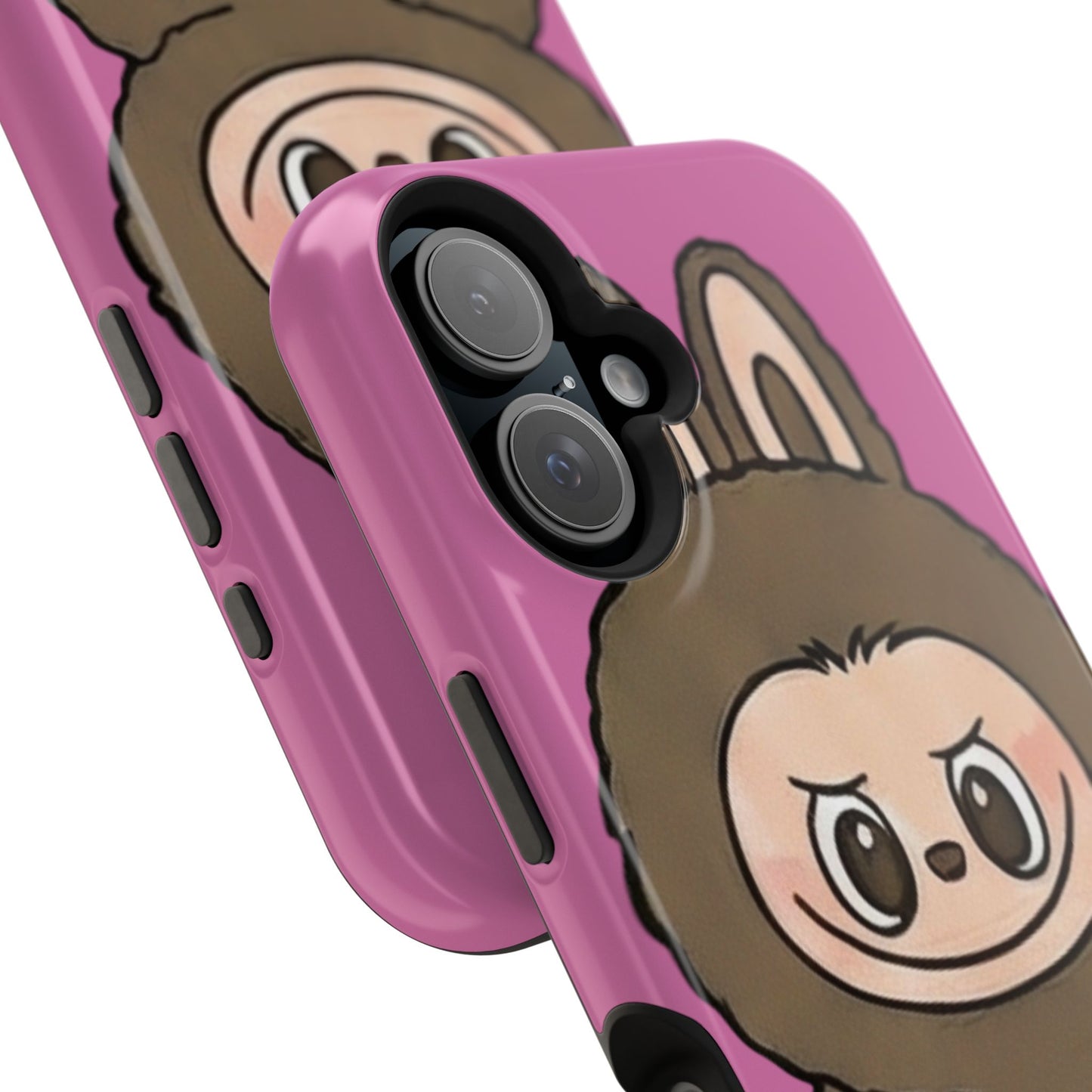 Brown LABUBU Phone Case | Magnetic Impact-Resistant Case