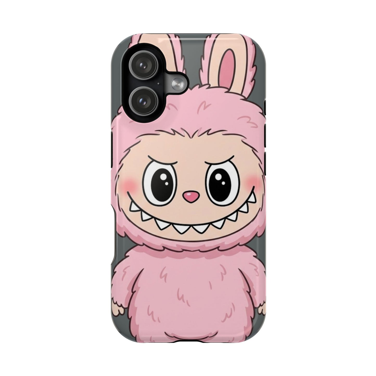 Pink LABUBU Phone Case | Magnetic Impact-Resistant Case
