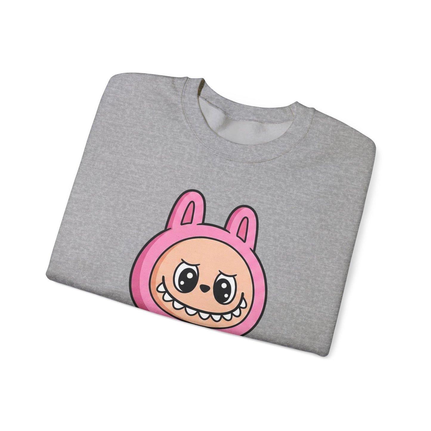 Labubu Character Sweatshirt | Cute Cartoon Plush Critter Pullover