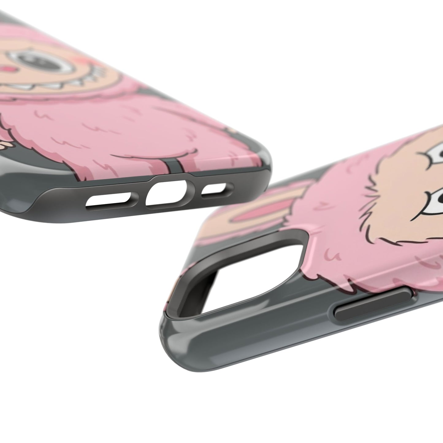 Pink LABUBU Phone Case | Magnetic Impact-Resistant Case
