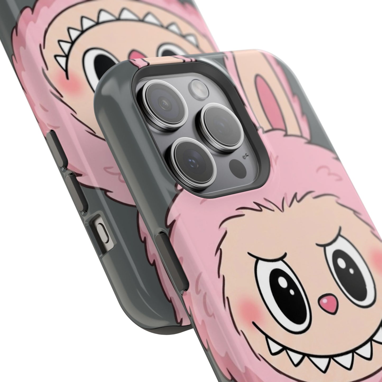Pink LABUBU Phone Case | Magnetic Impact-Resistant Case