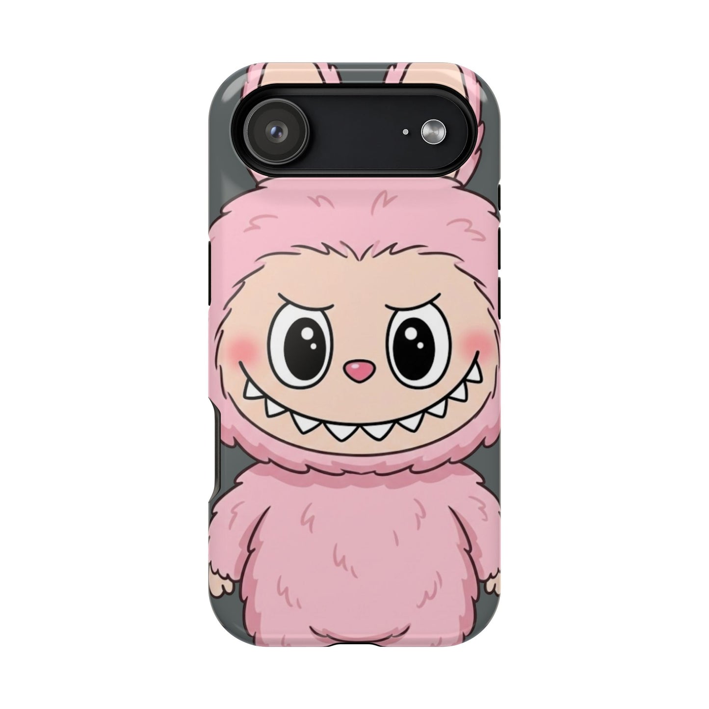 Pink LABUBU Phone Case | Magnetic Impact-Resistant Case