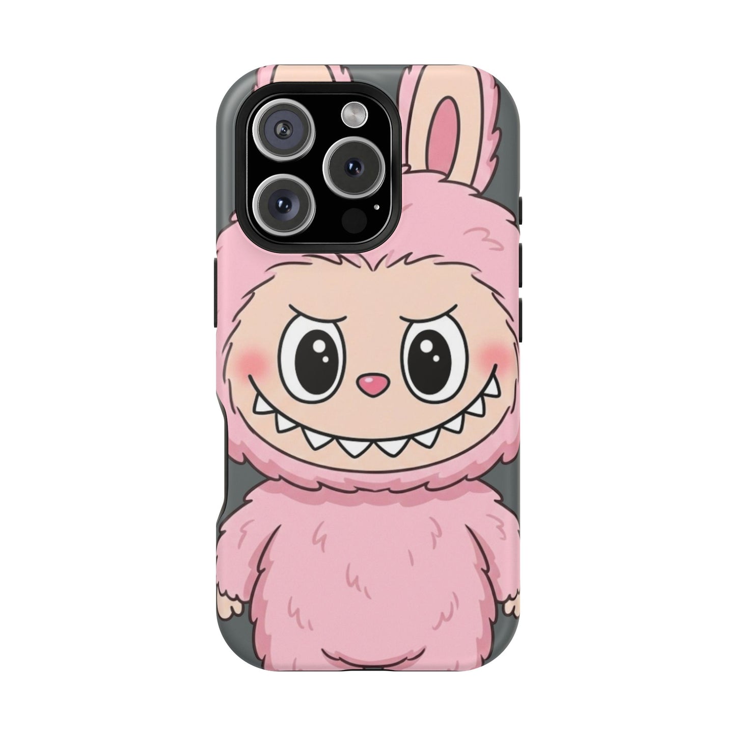 Pink LABUBU Phone Case | Magnetic Impact-Resistant Case