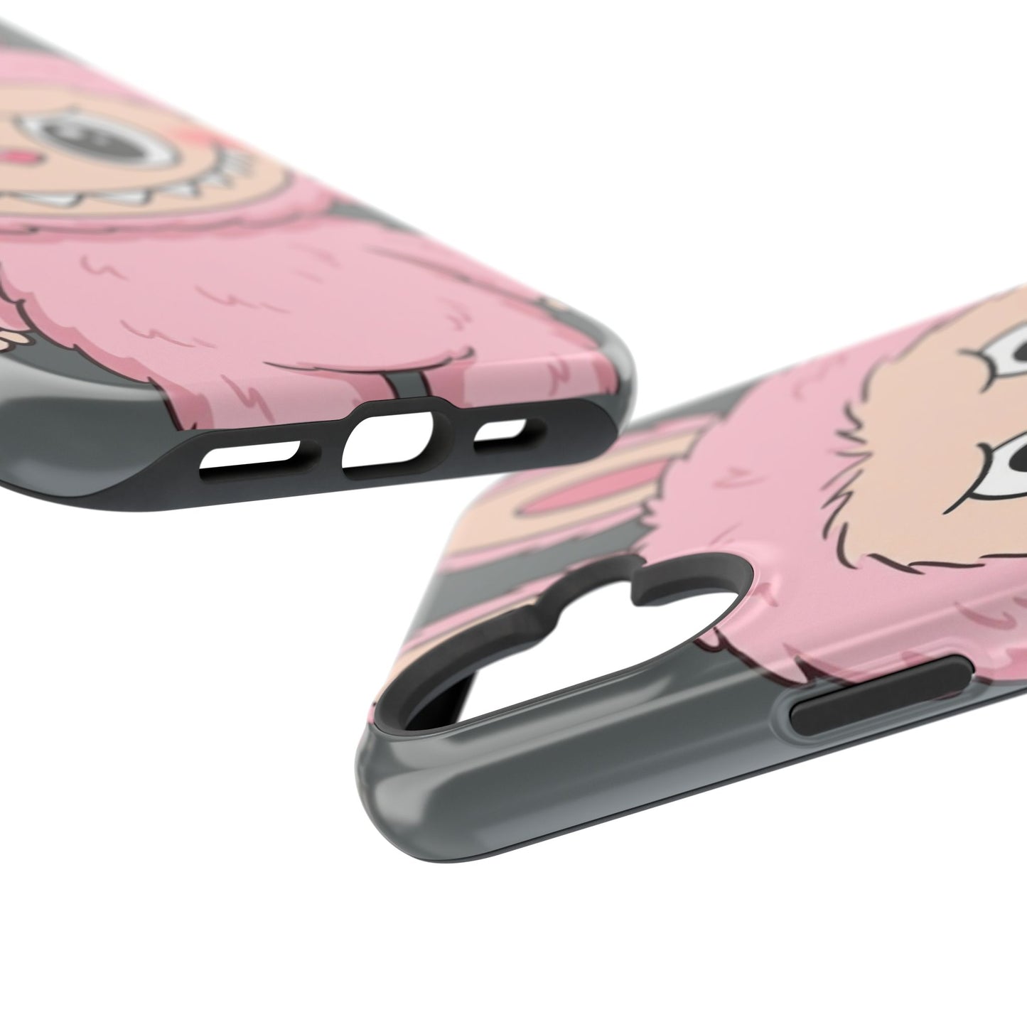 Pink LABUBU Phone Case | Magnetic Impact-Resistant Case