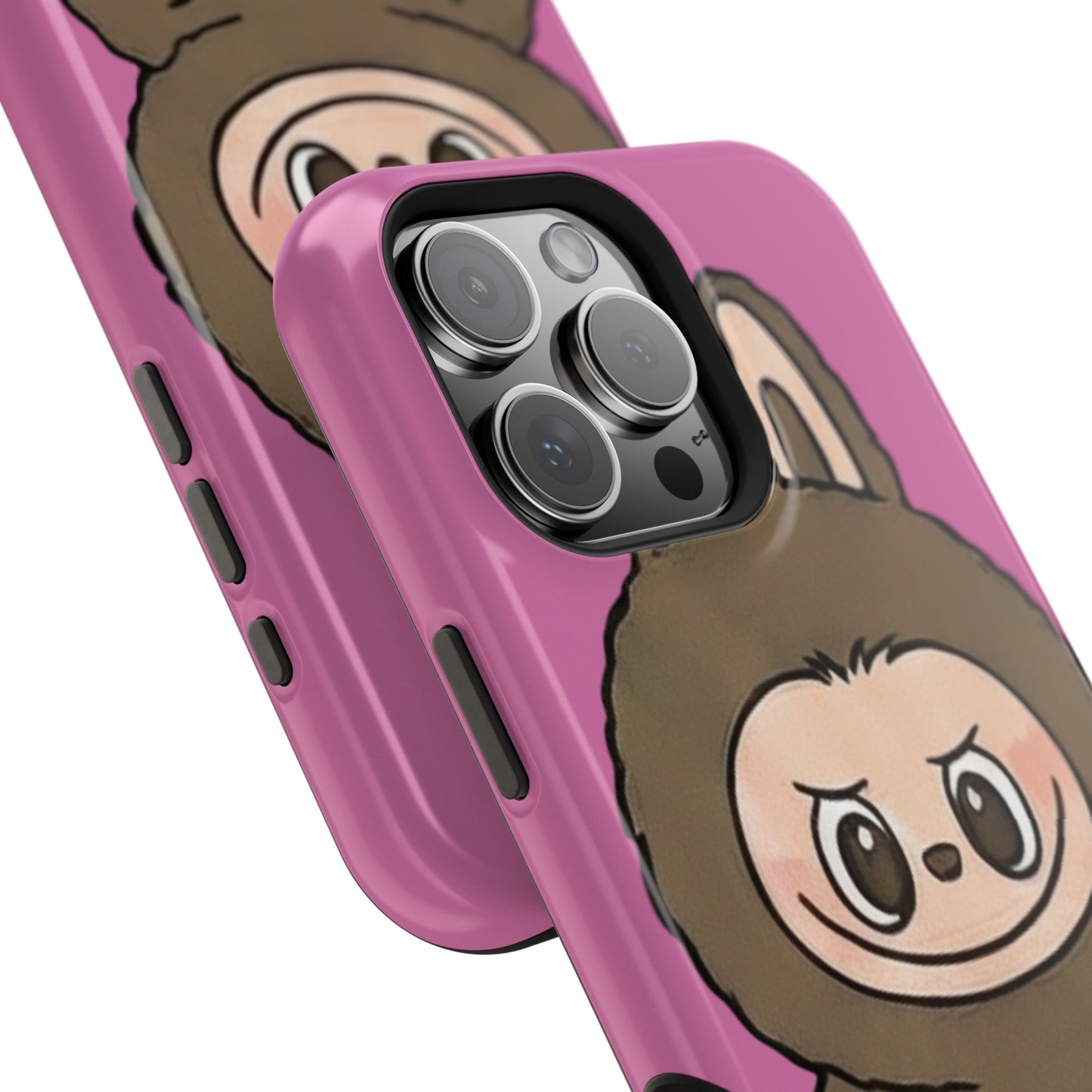 Brown LABUBU Phone Case | Magnetic Impact-Resistant Case