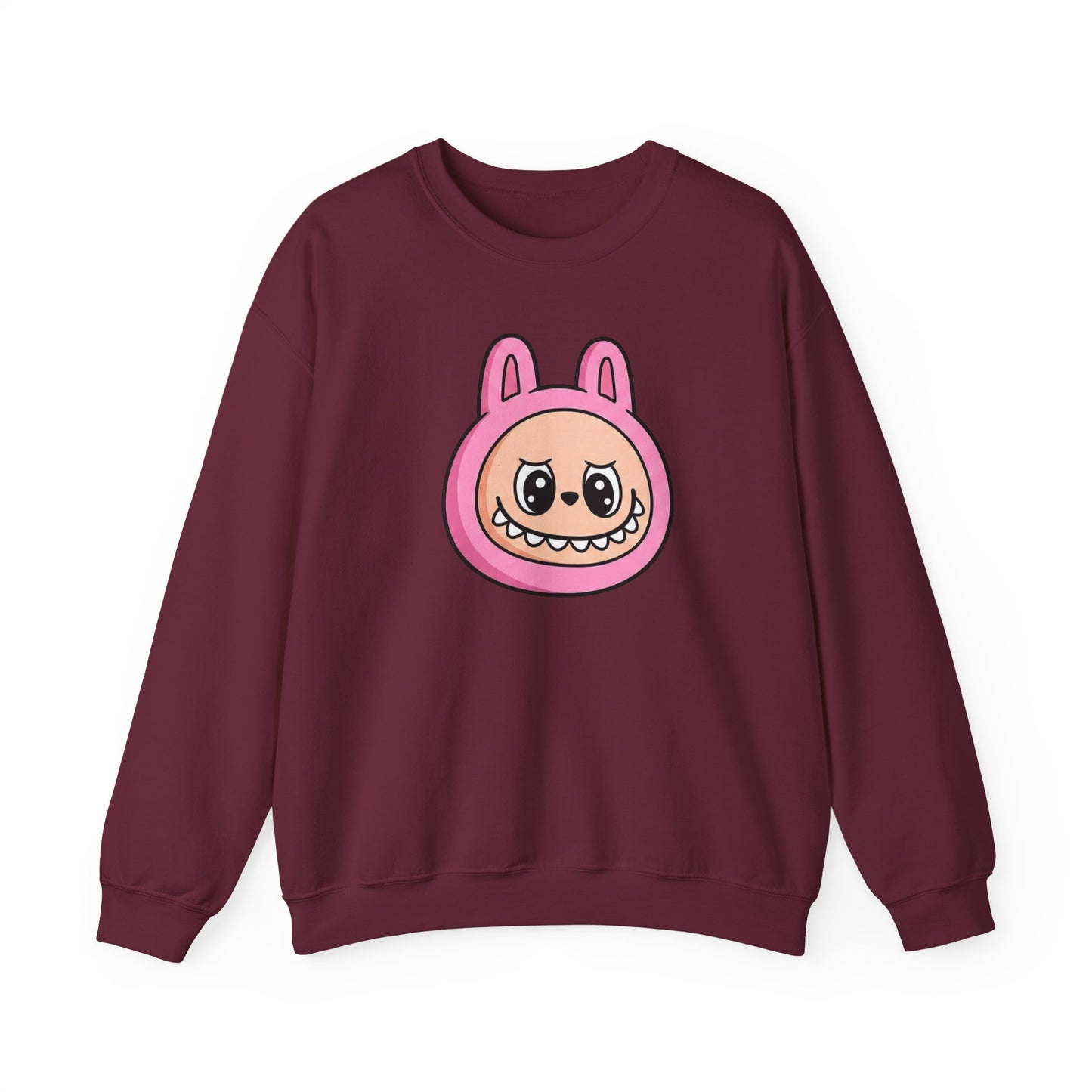 Labubu Character Sweatshirt | Cute Cartoon Plush Critter Pullover