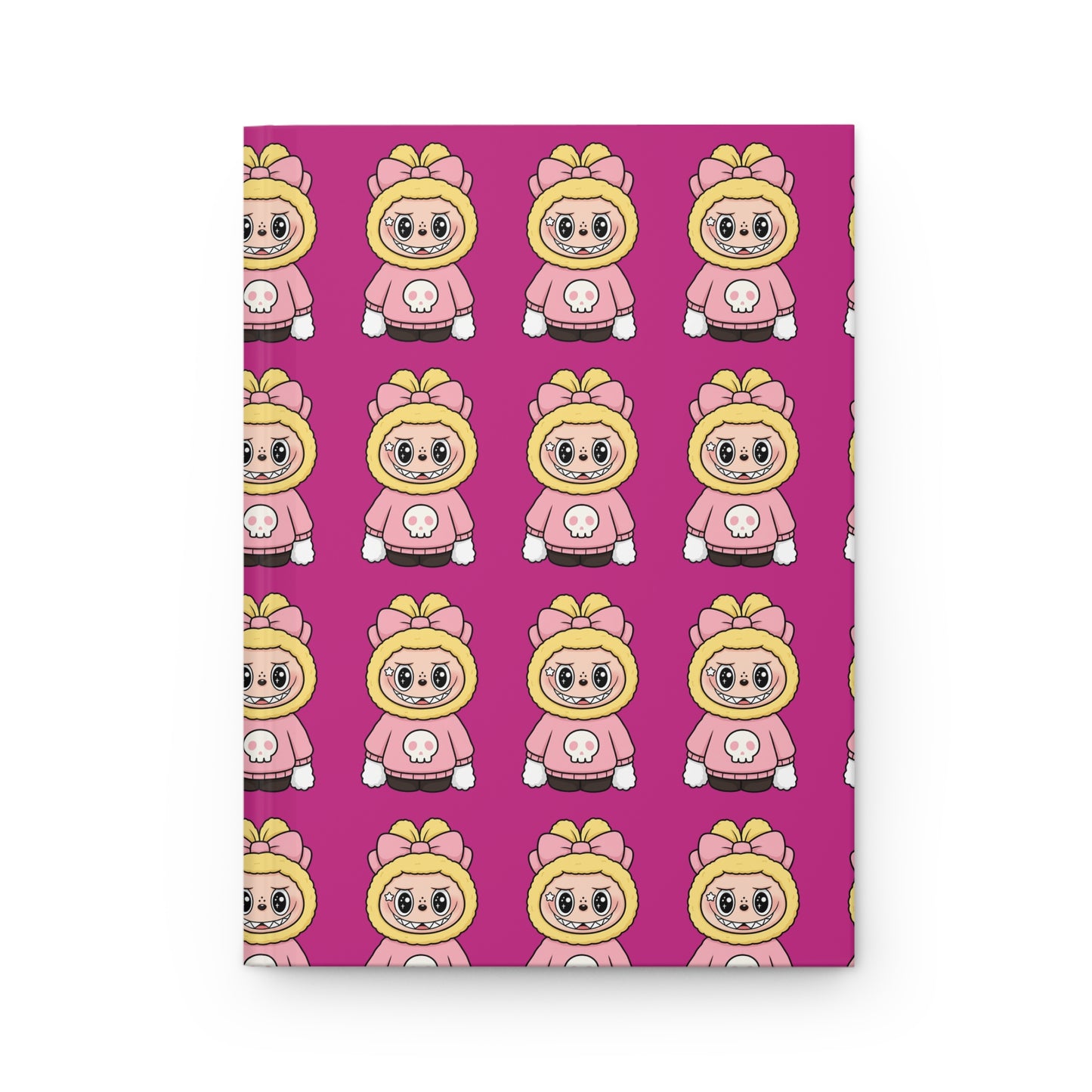 LABUBU Pattern Hardcover Journal | Cute Character Notebook