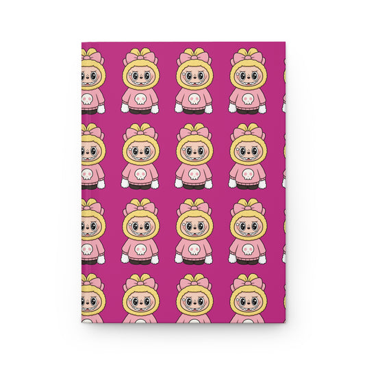 LABUBU Pattern Hardcover Journal | Cute Character Notebook