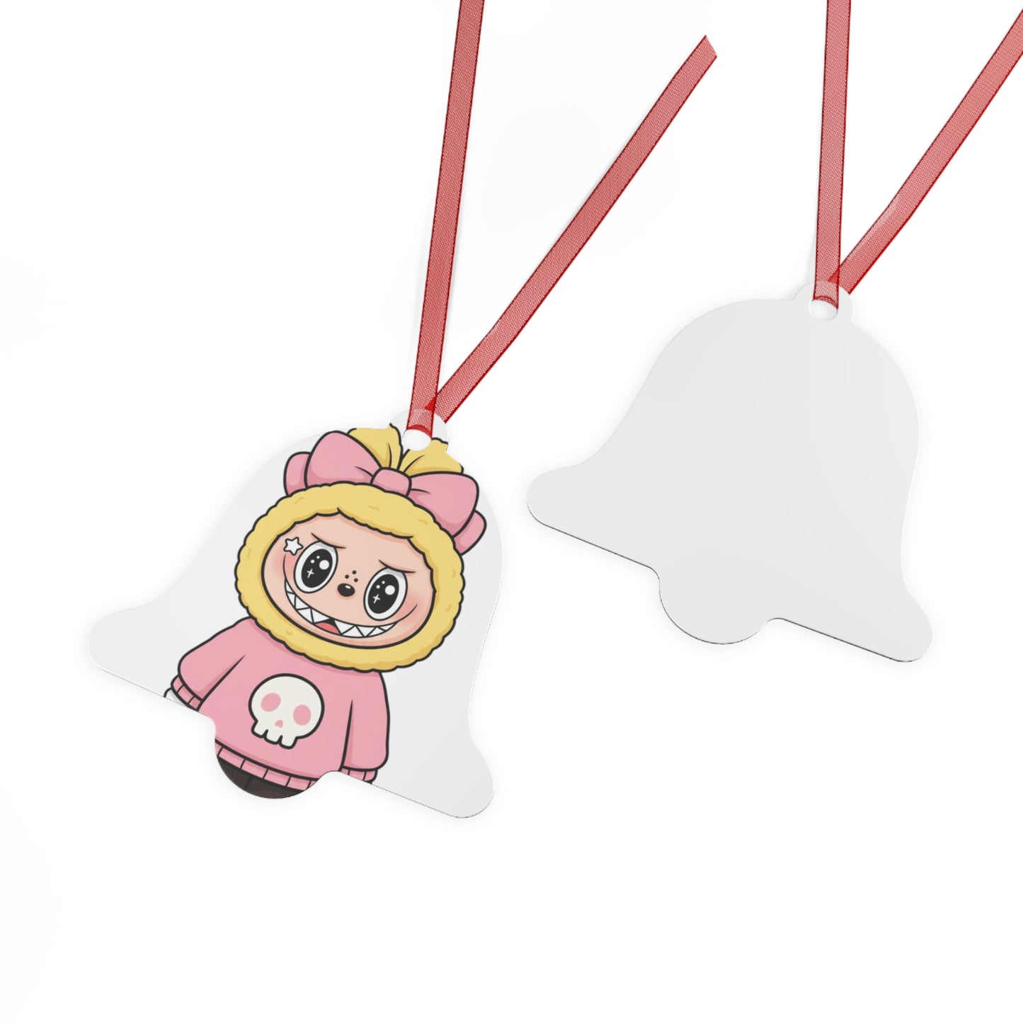 Cute Labubu Metal Ornament | Labubu Character Decoration