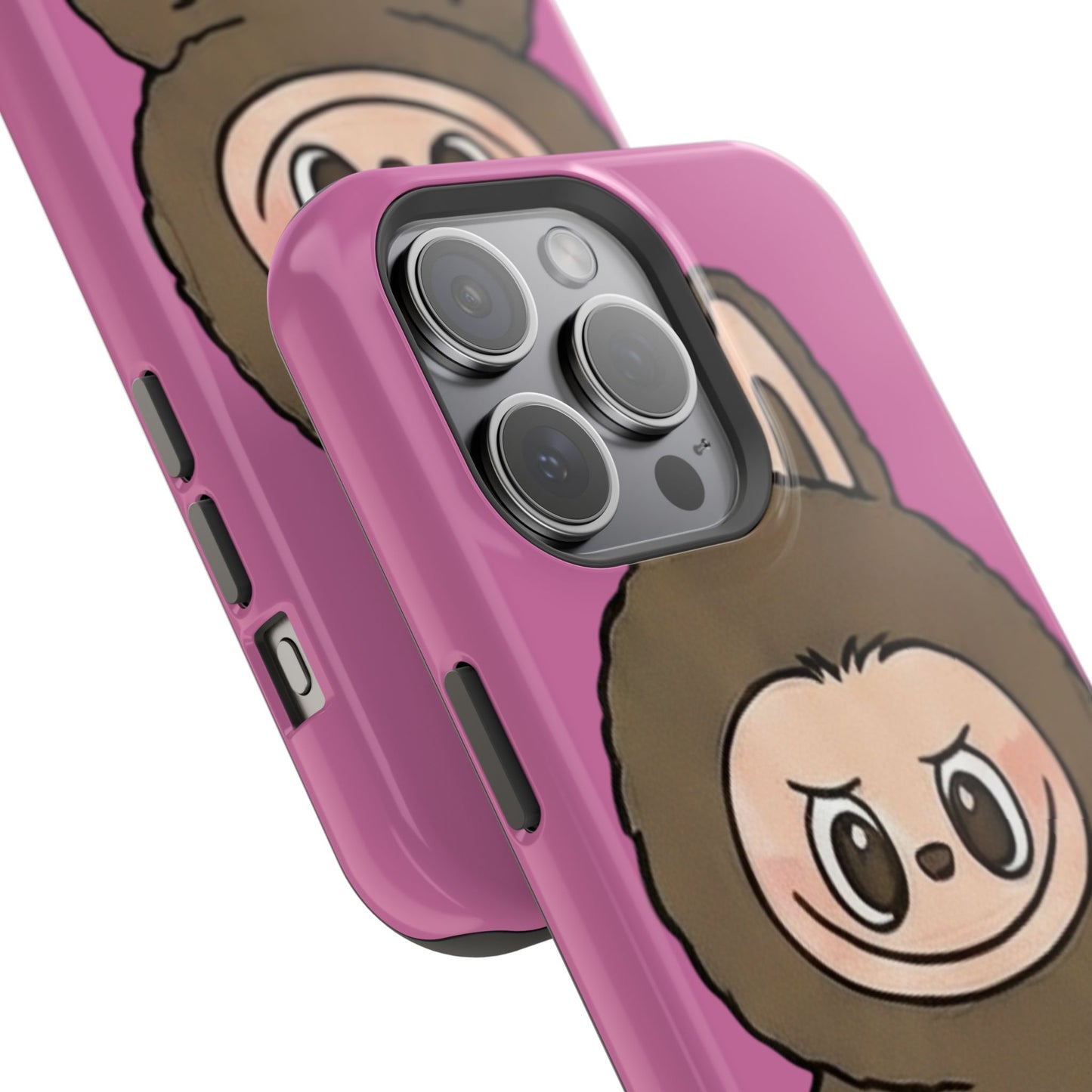 Brown LABUBU Phone Case | Magnetic Impact-Resistant Case