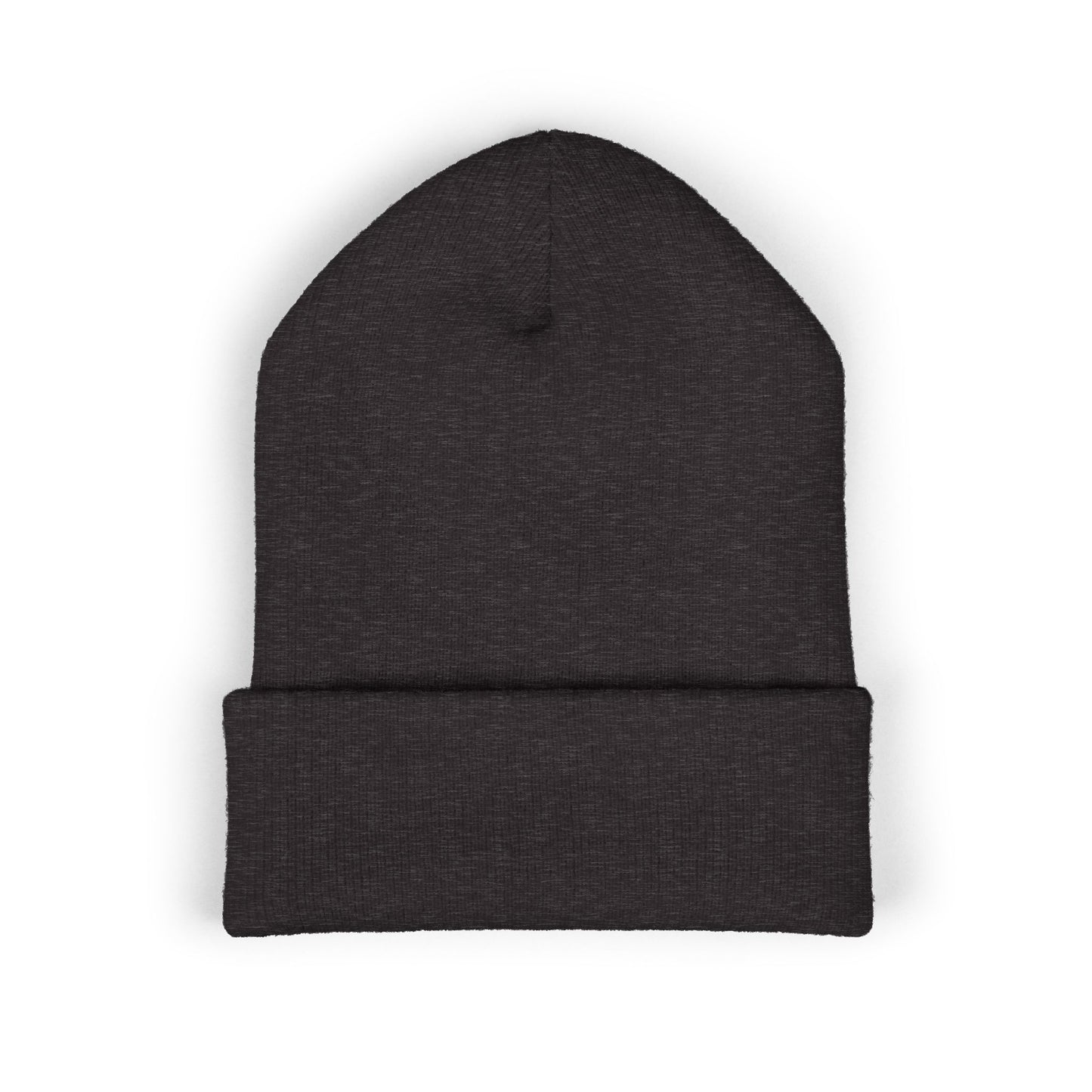 LABUBU Embroidered Cuffed Beanie — Classic Knit Winter Hat
