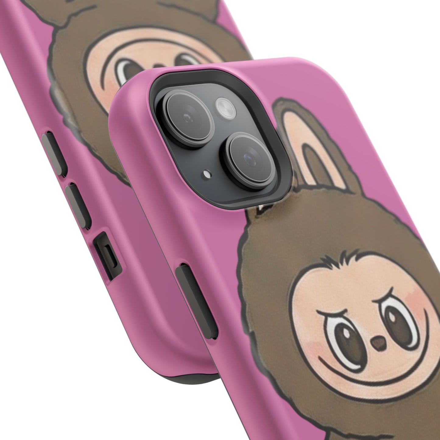 Brown LABUBU Phone Case | Magnetic Impact-Resistant Case