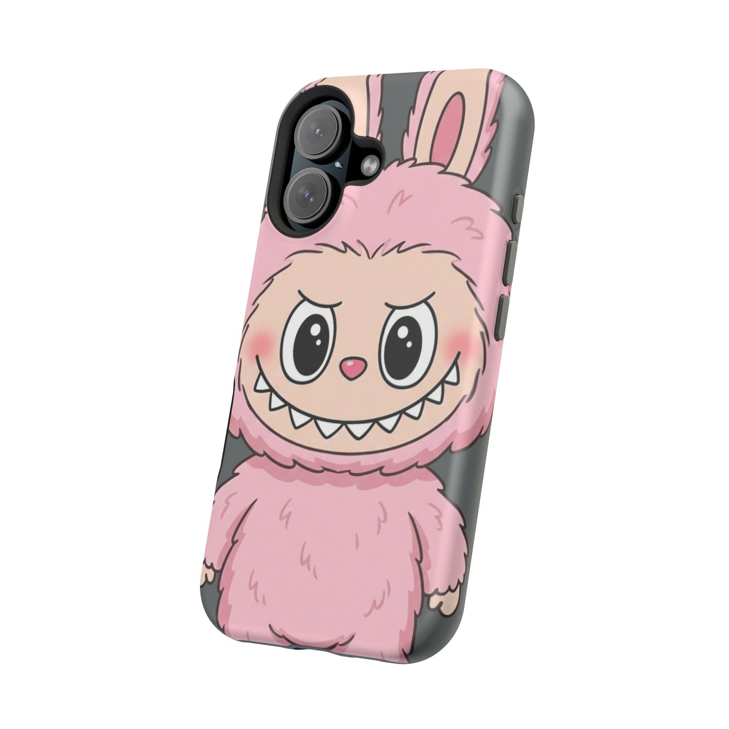 Pink LABUBU Phone Case | Magnetic Impact-Resistant Case