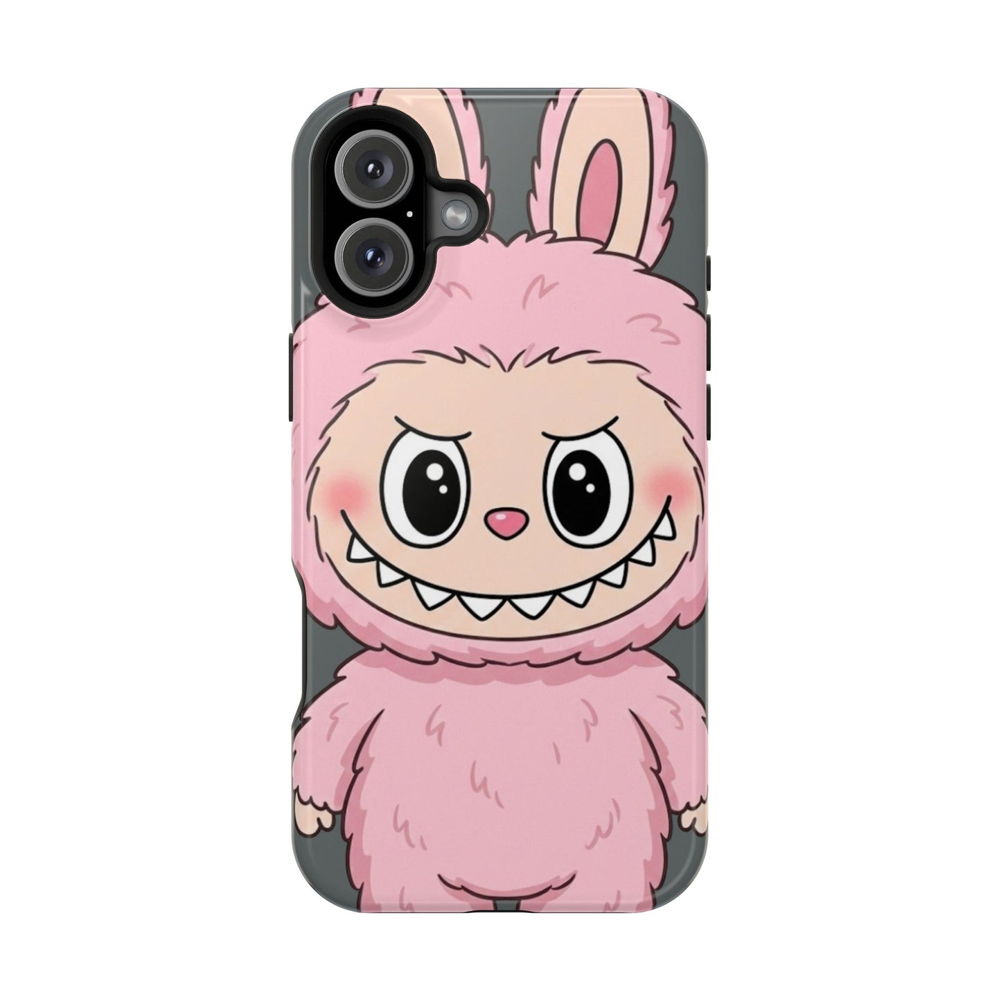 Pink LABUBU Phone Case | Magnetic Impact-Resistant Case