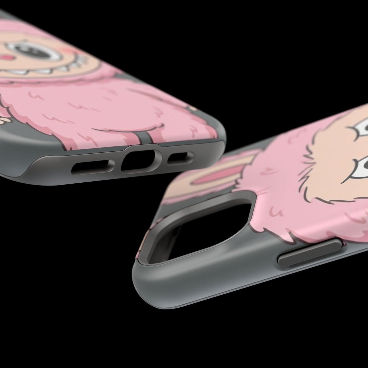 Pink LABUBU Phone Case | Magnetic Impact-Resistant Case