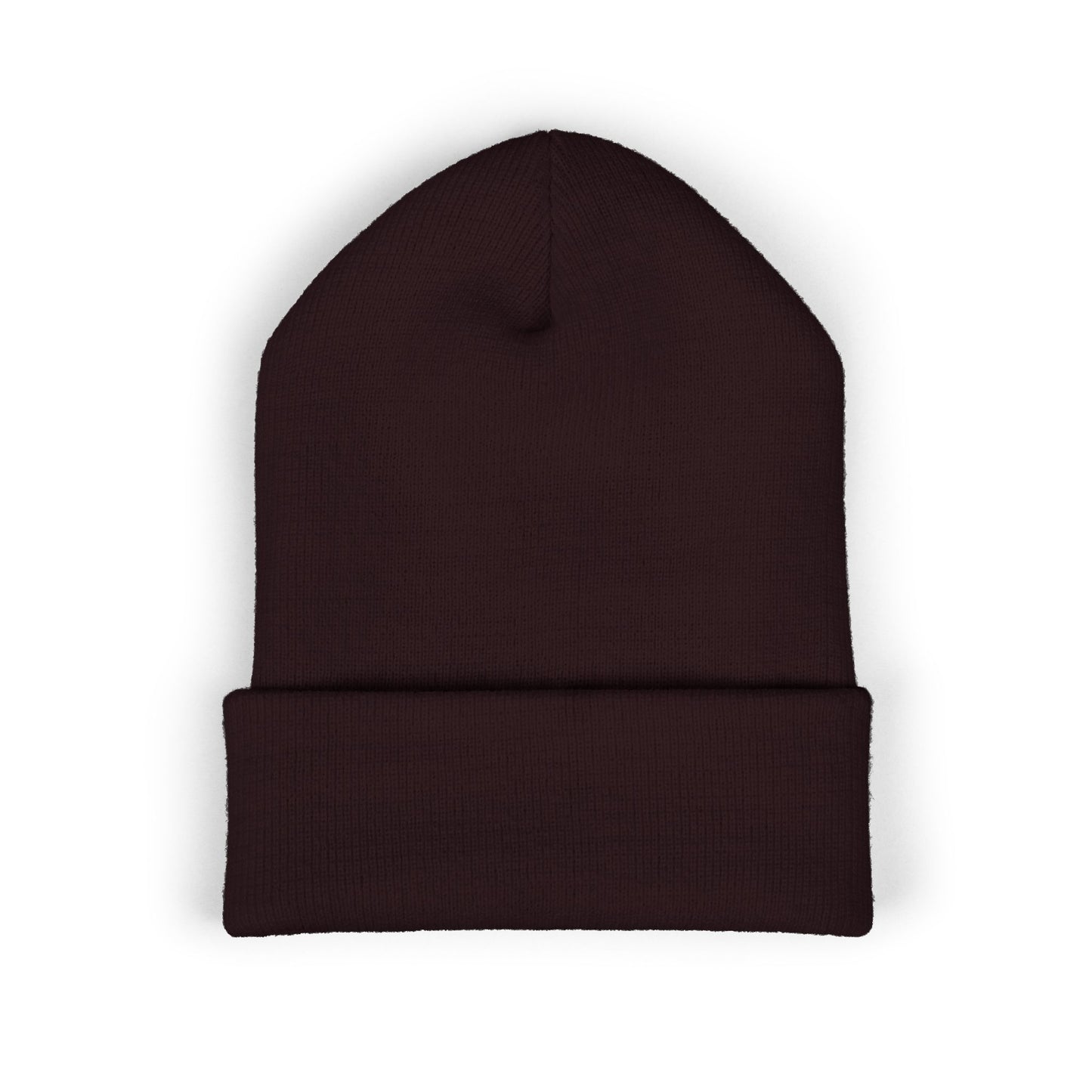 LABUBU Embroidered Cuffed Beanie — Classic Knit Winter Hat