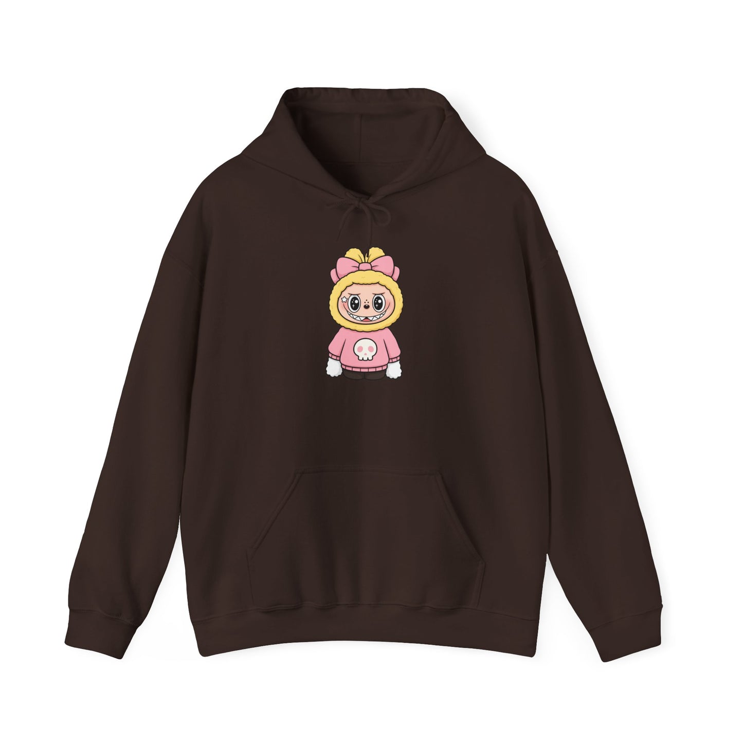 Labubu Doll Character Hoodie | Cute Cartoon with Bow Hoodie