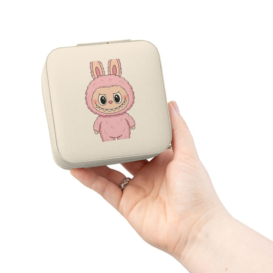 LABUBU Jewelry Travel Case | Compact Labooboo Organizer